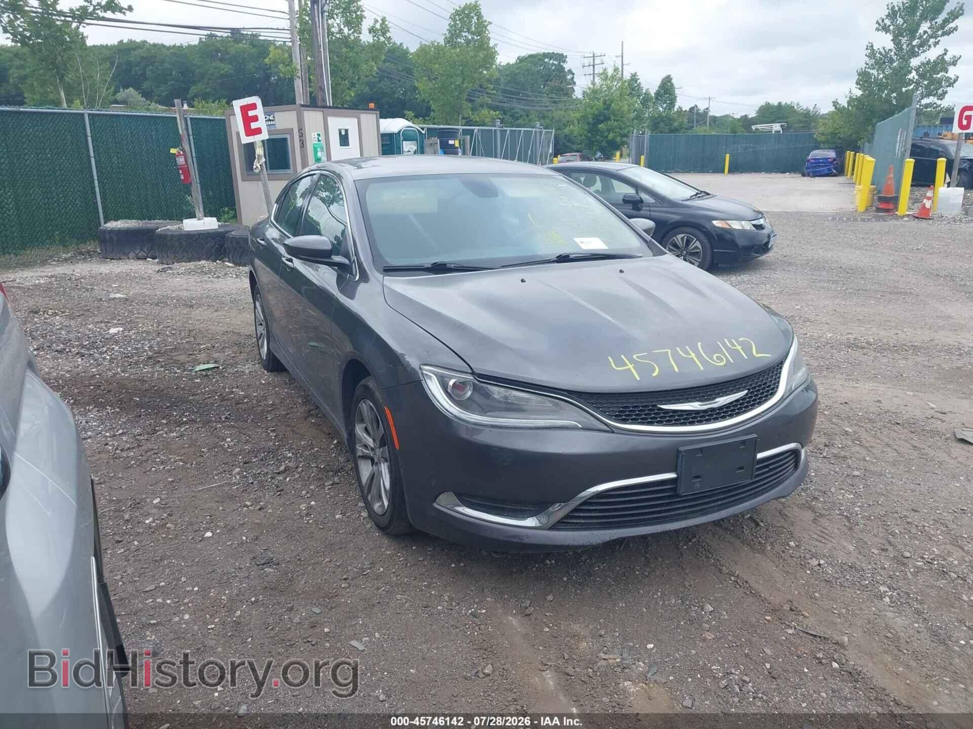 Photo 1C3CCCAB3FN575523 - CHRYSLER 200 2015
