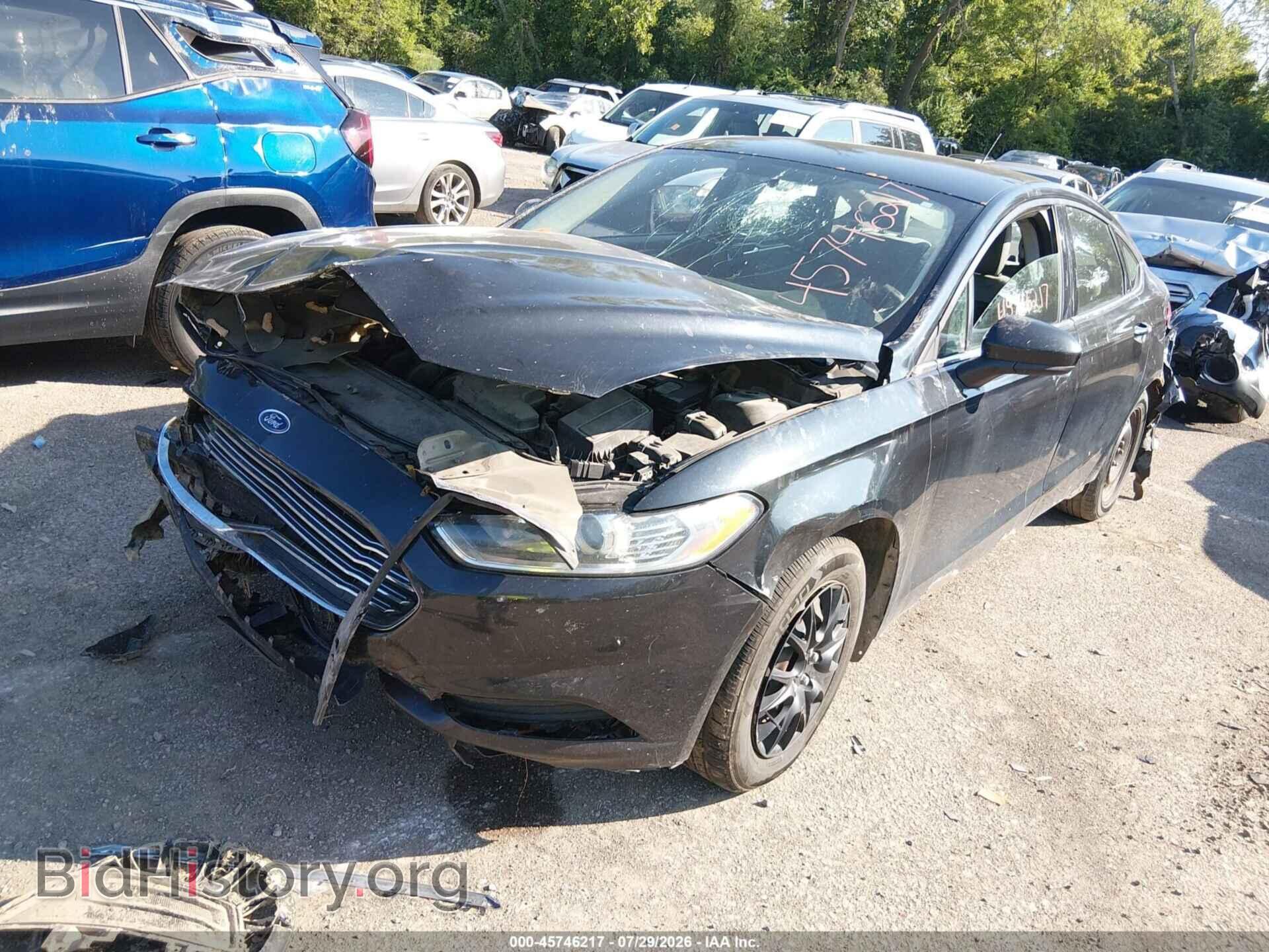 2014 FORD FUSION - VIN: 1FA6P0G76E5371026 - Фото 2