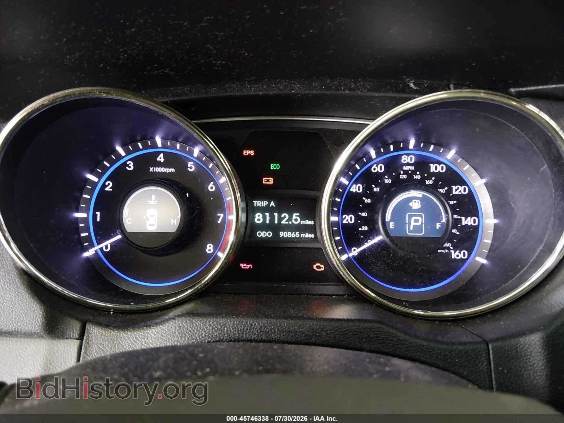 2011 HYUNDAI SONATA - VIN: 5NPEB4AC2BH219497 - Фото 7