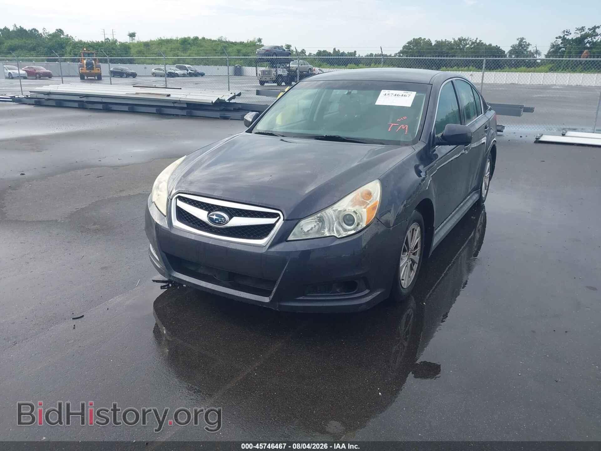 2011 SUBARU LEGACY - VIN: 4S3BMBC68B3223414 - Фото 2