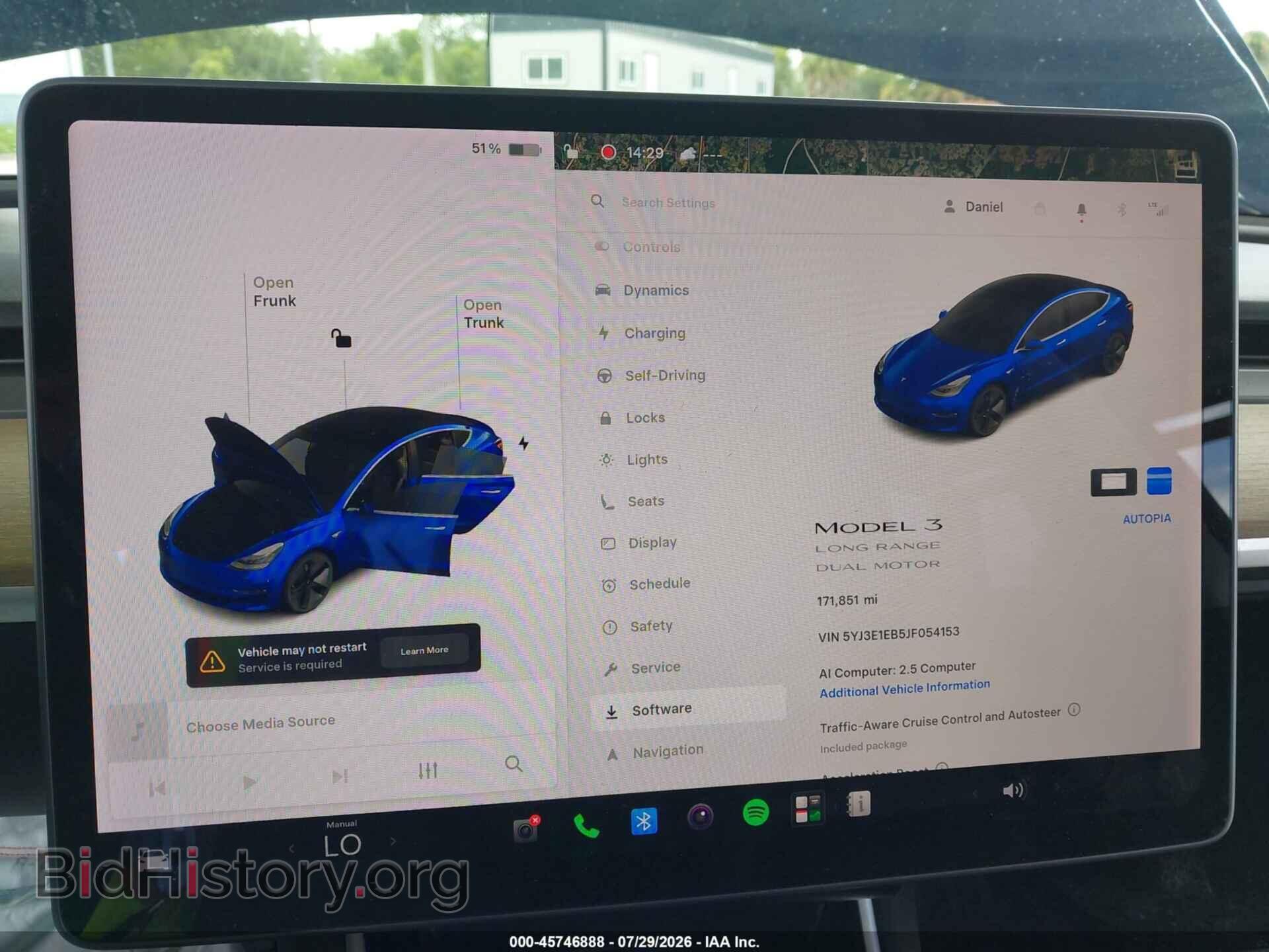 2018 TESLA MODEL 3 - VIN: 5YJ3E1EB5JF054153 - Photo 7