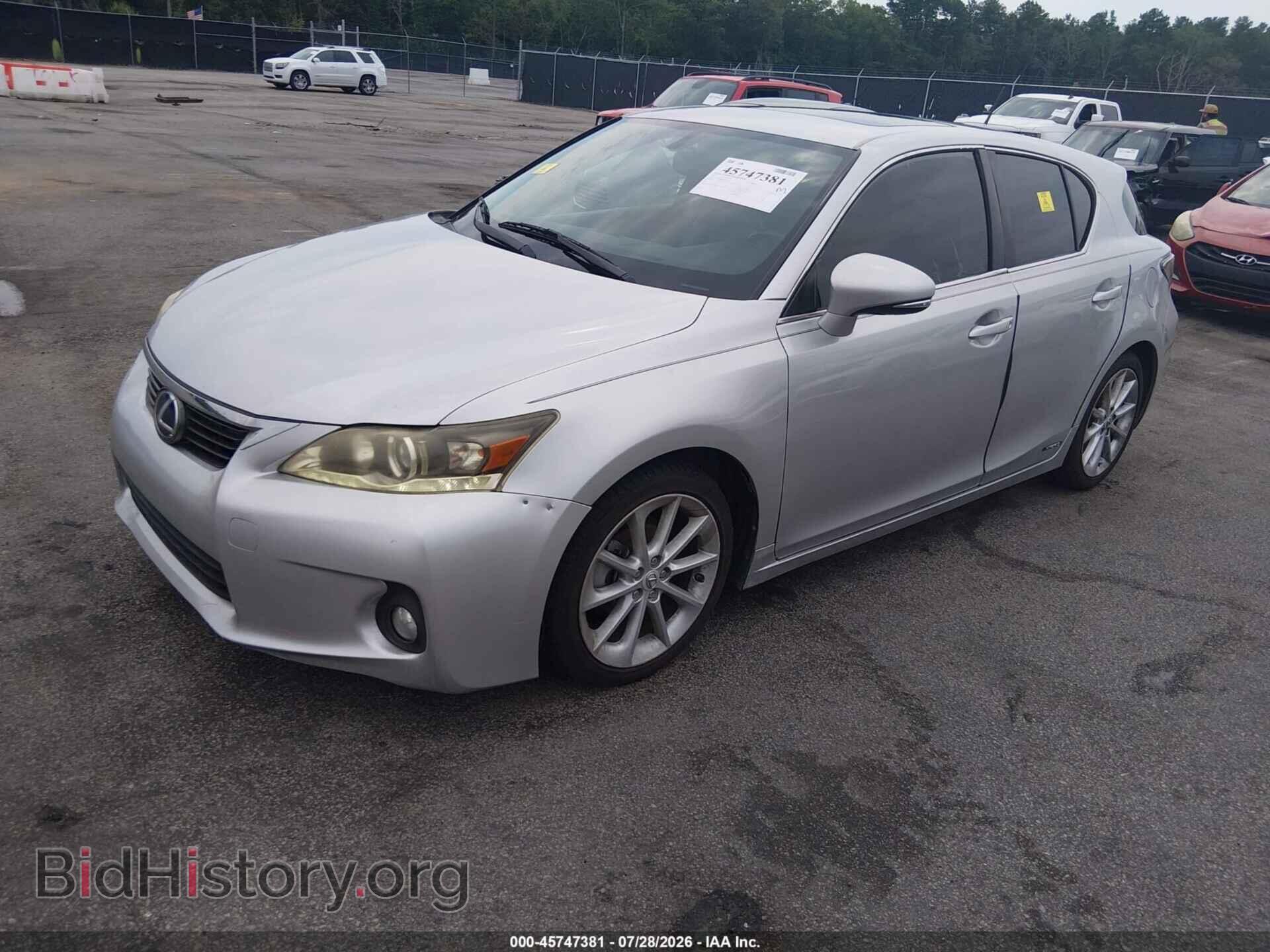2013 LEXUS CT 200H - VIN: JTHKD5BH3D2142011 - Фото 2