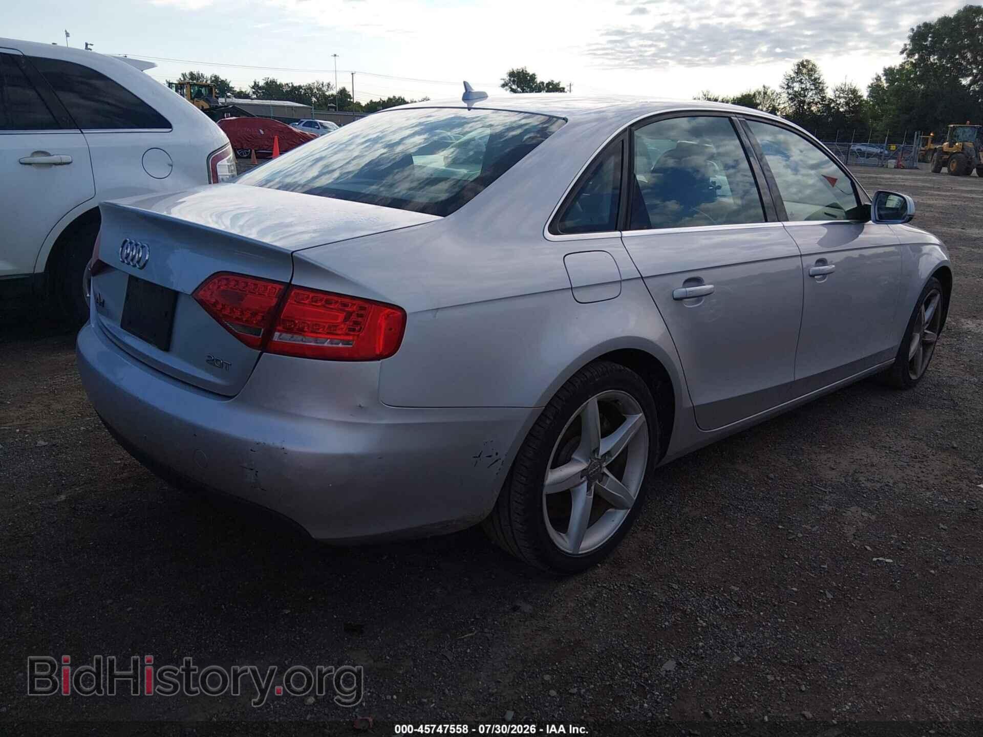 2011 AUDI A4 - VIN: WAUEFAFLXBN046904 - Фото 4