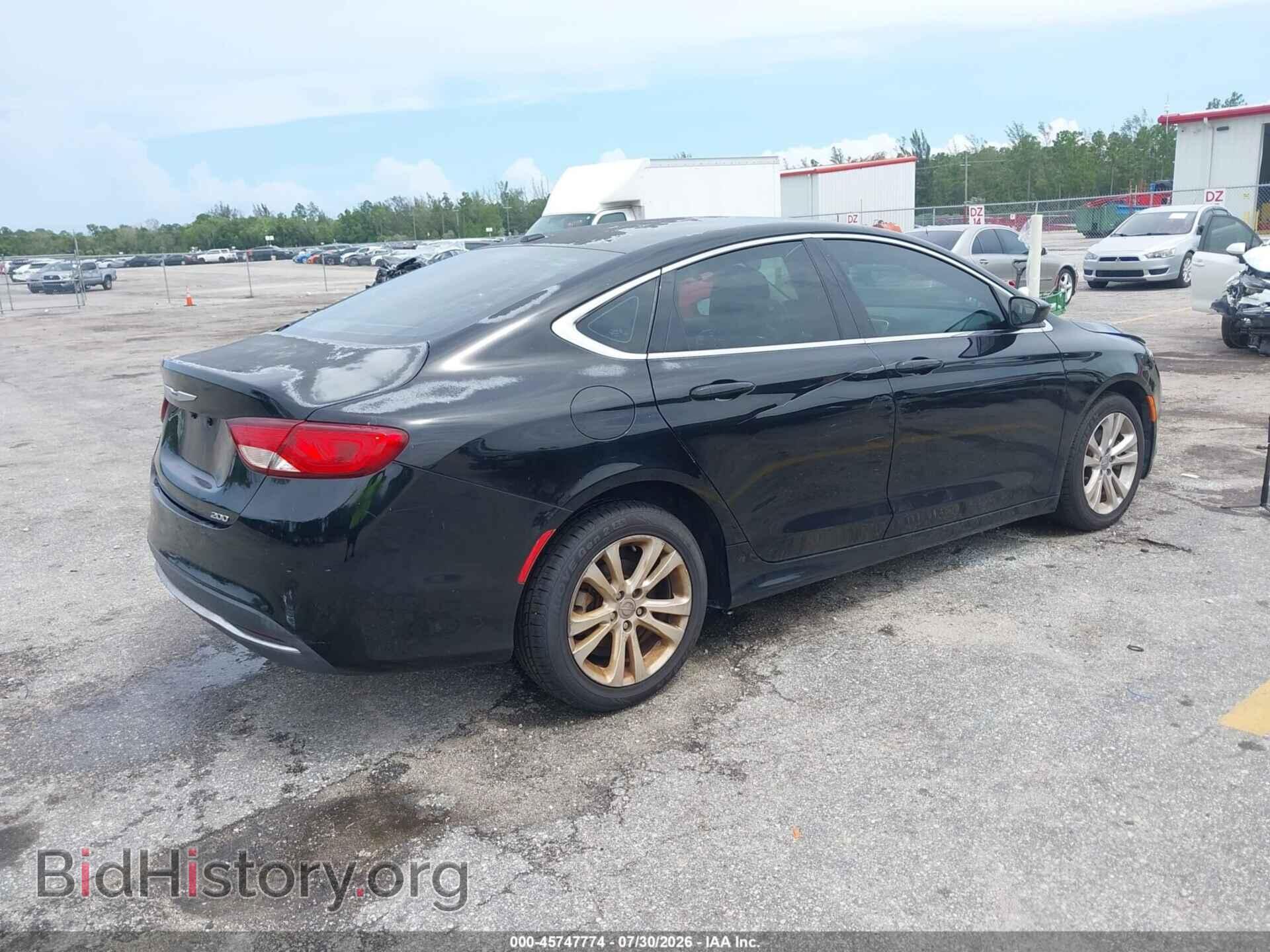 2015 CHRYSLER 200 - VIN: 1C3CCCAB8FN604367 - Photo 4