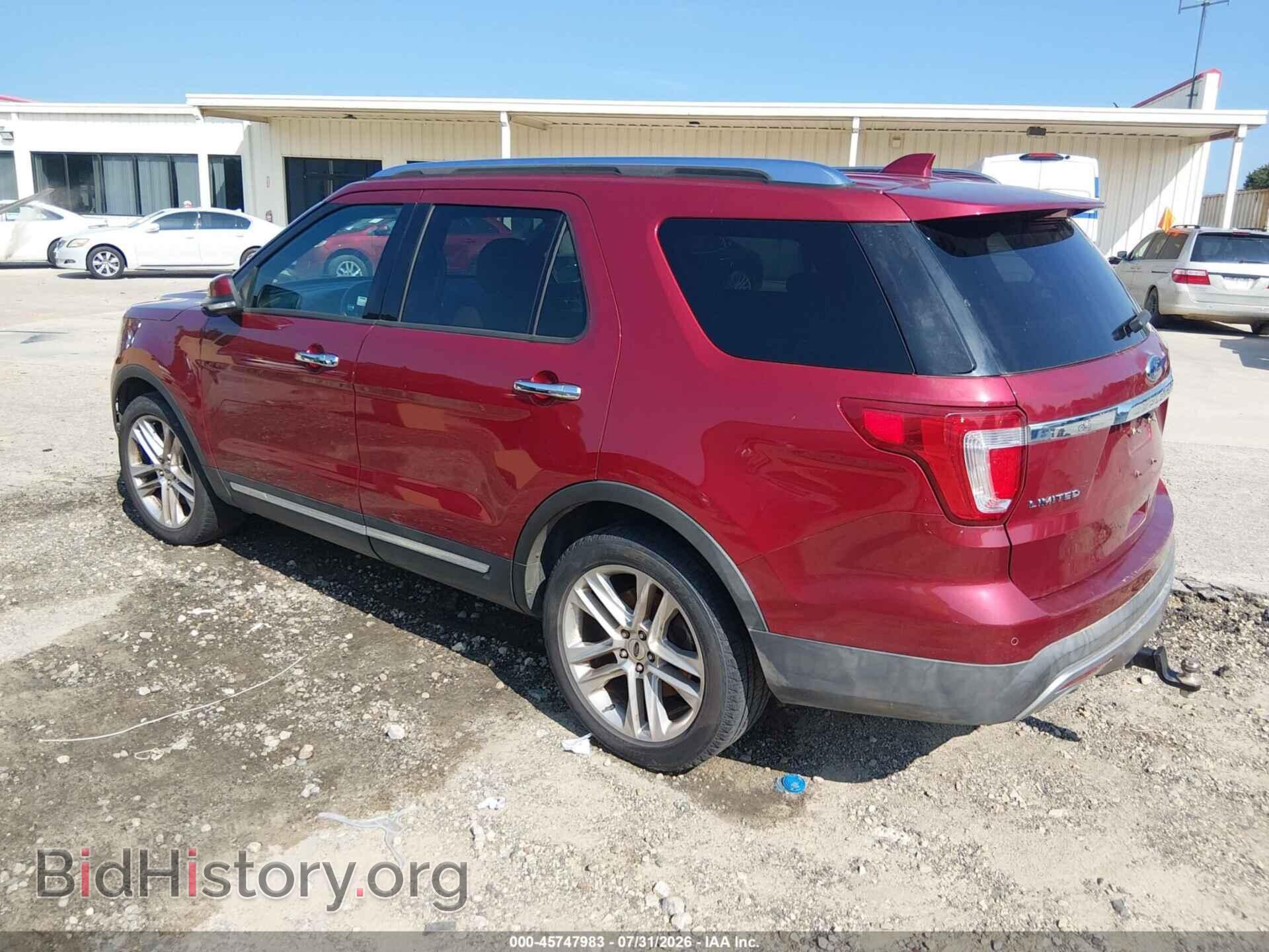 2017 FORD EXPLORER - VIN: 1FM5K7F89HGD95476 - Photo 3