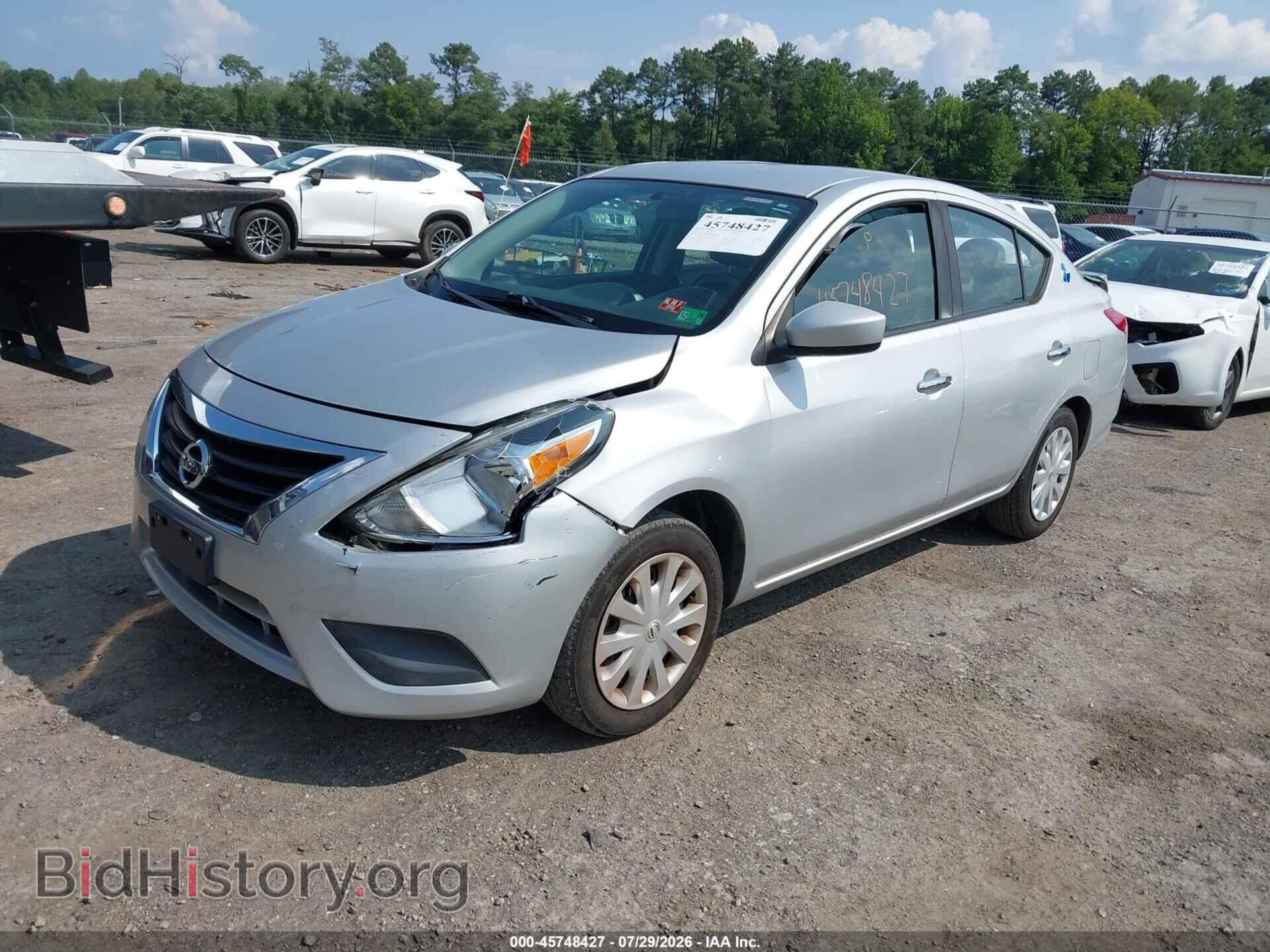 2019 NISSAN VERSA - VIN: 3N1CN7AP8KL863205 - Фото 2