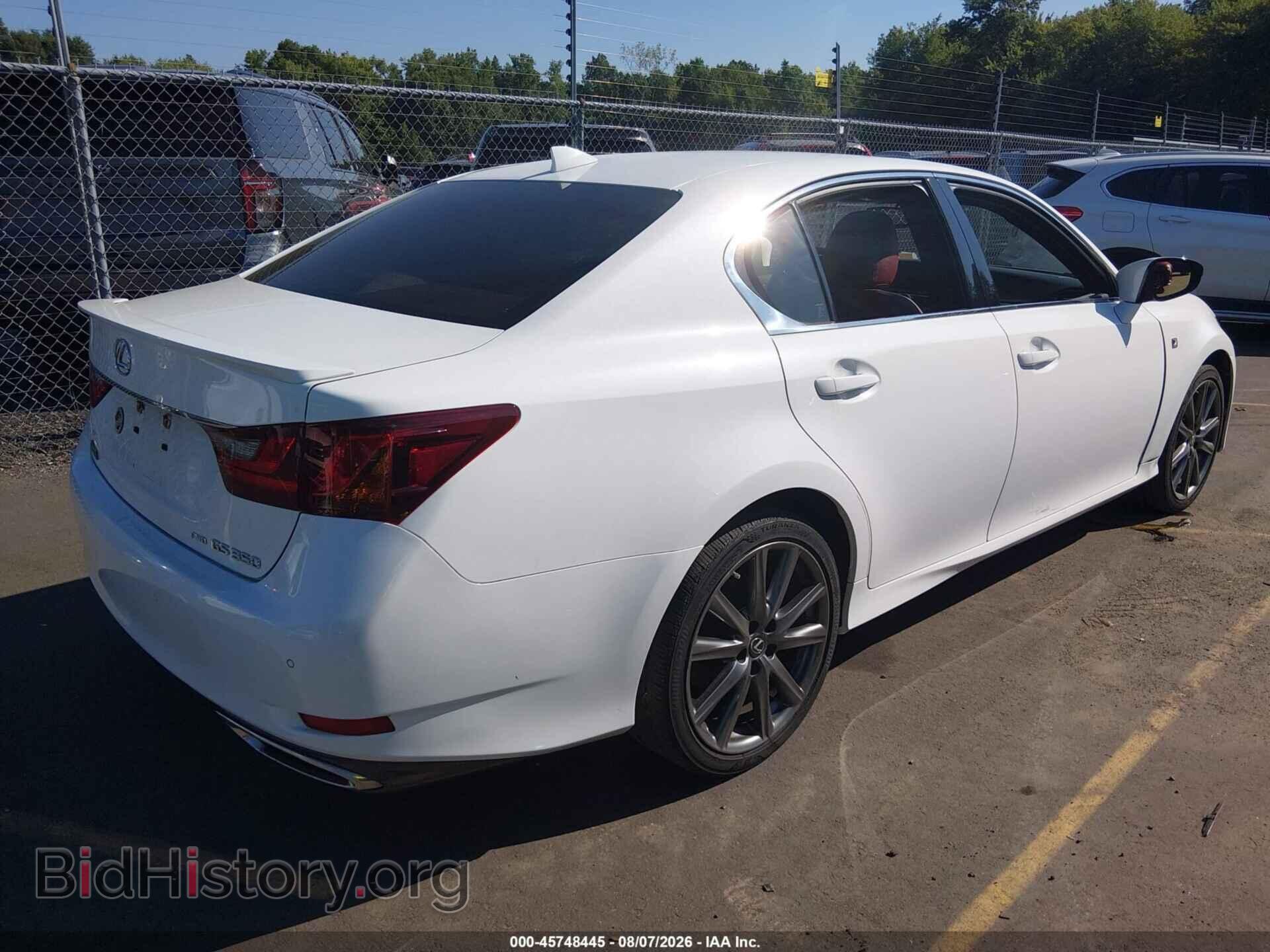 2015 LEXUS GS 350 - VIN: JTHCE1BL2FA008128 - Фото 4
