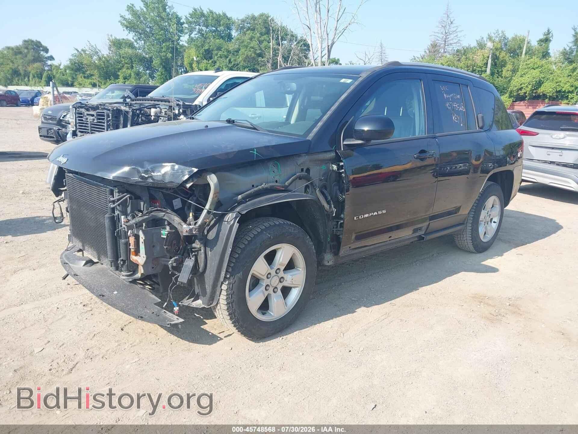 2017 JEEP COMPASS - VIN: 1C4NJCEA2HD116889 - Фото 2