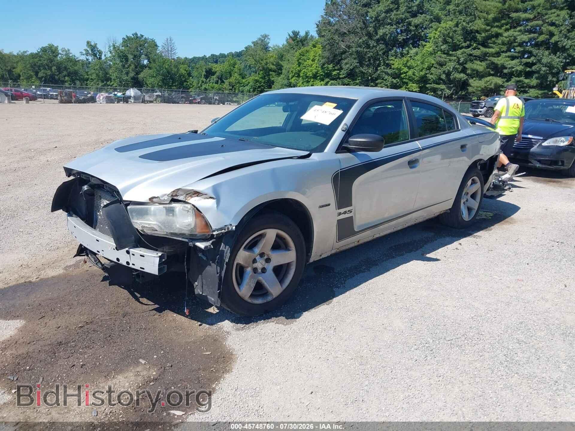 2014 DODGE CHARGER - VIN: 2C3CDXAT0EH347743 - Фото 2