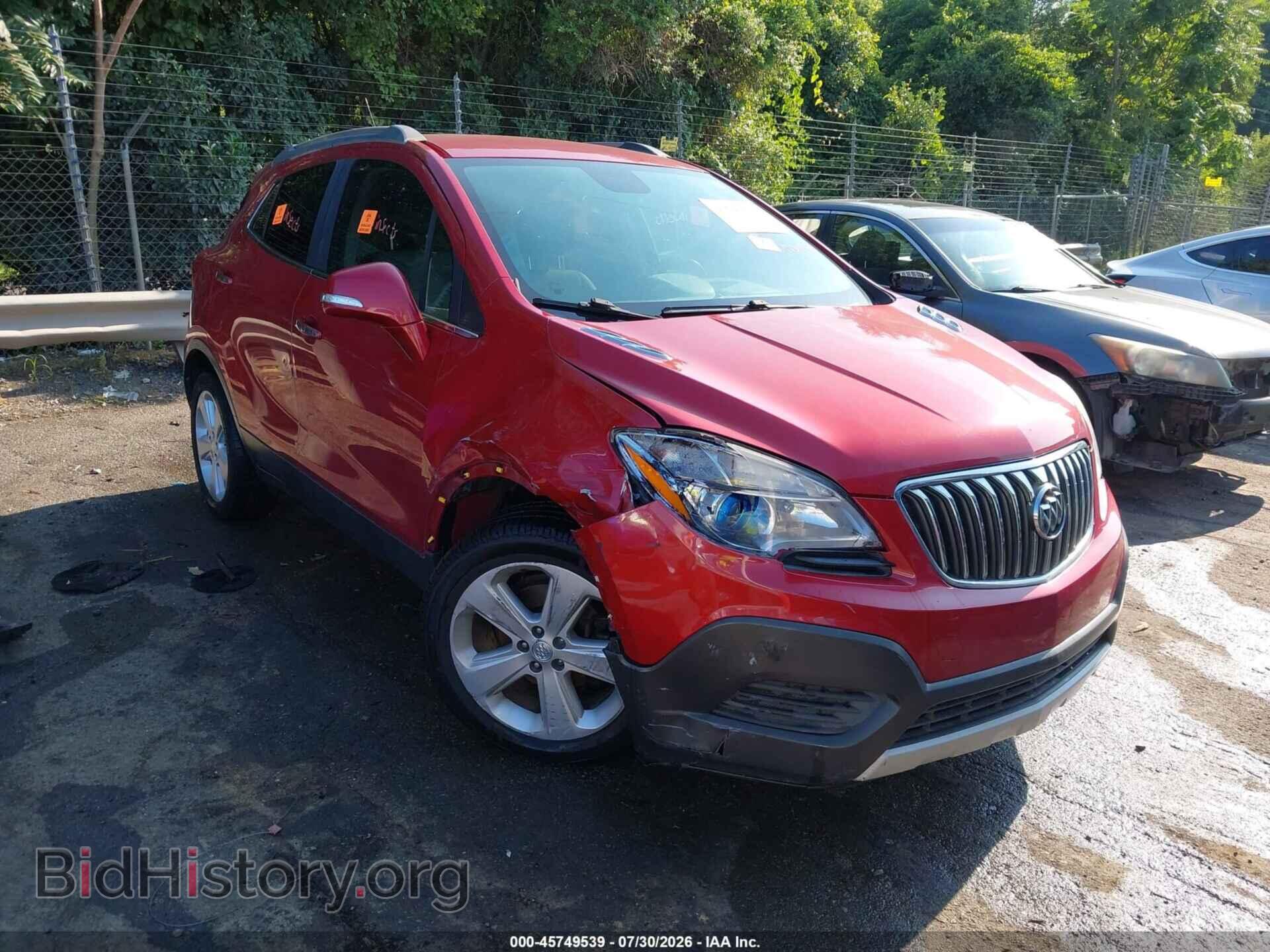 Фотография KL4CJASB8GB568567 - BUICK ENCORE 2016