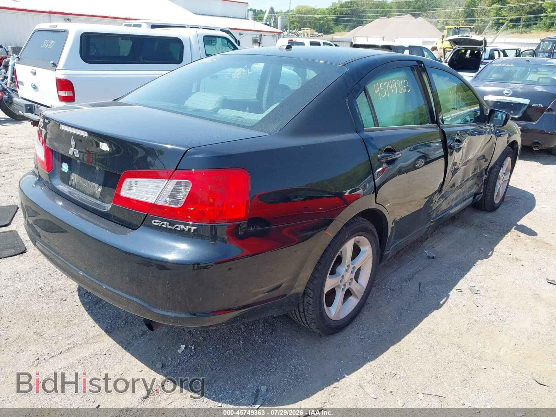 2009 MITSUBISHI GALANT - VIN: 4A3AB56F79E004633 - Фото 4