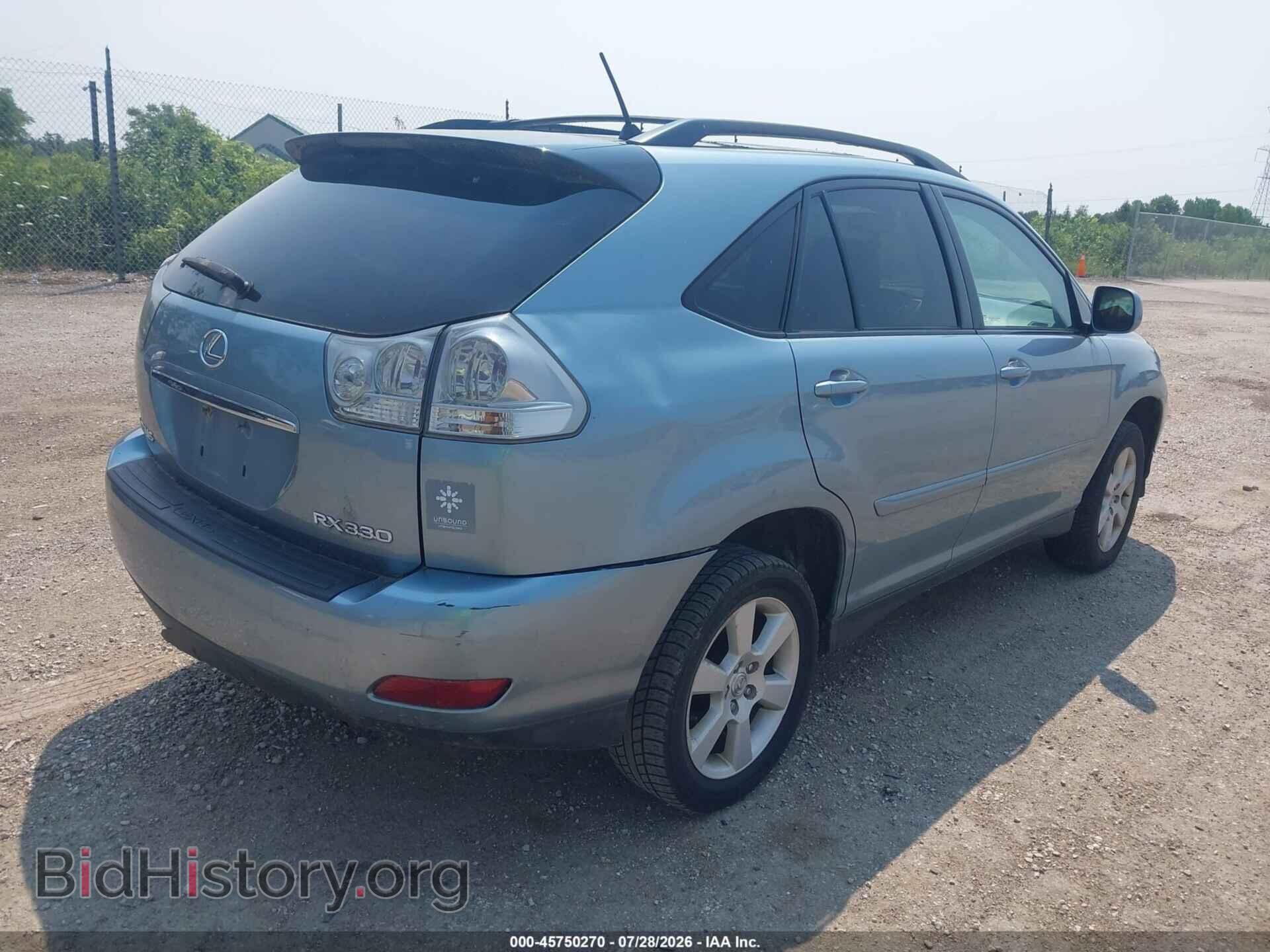 2006 LEXUS RX 330 - VIN: 2T2HA31U86C095341 - Фото 4