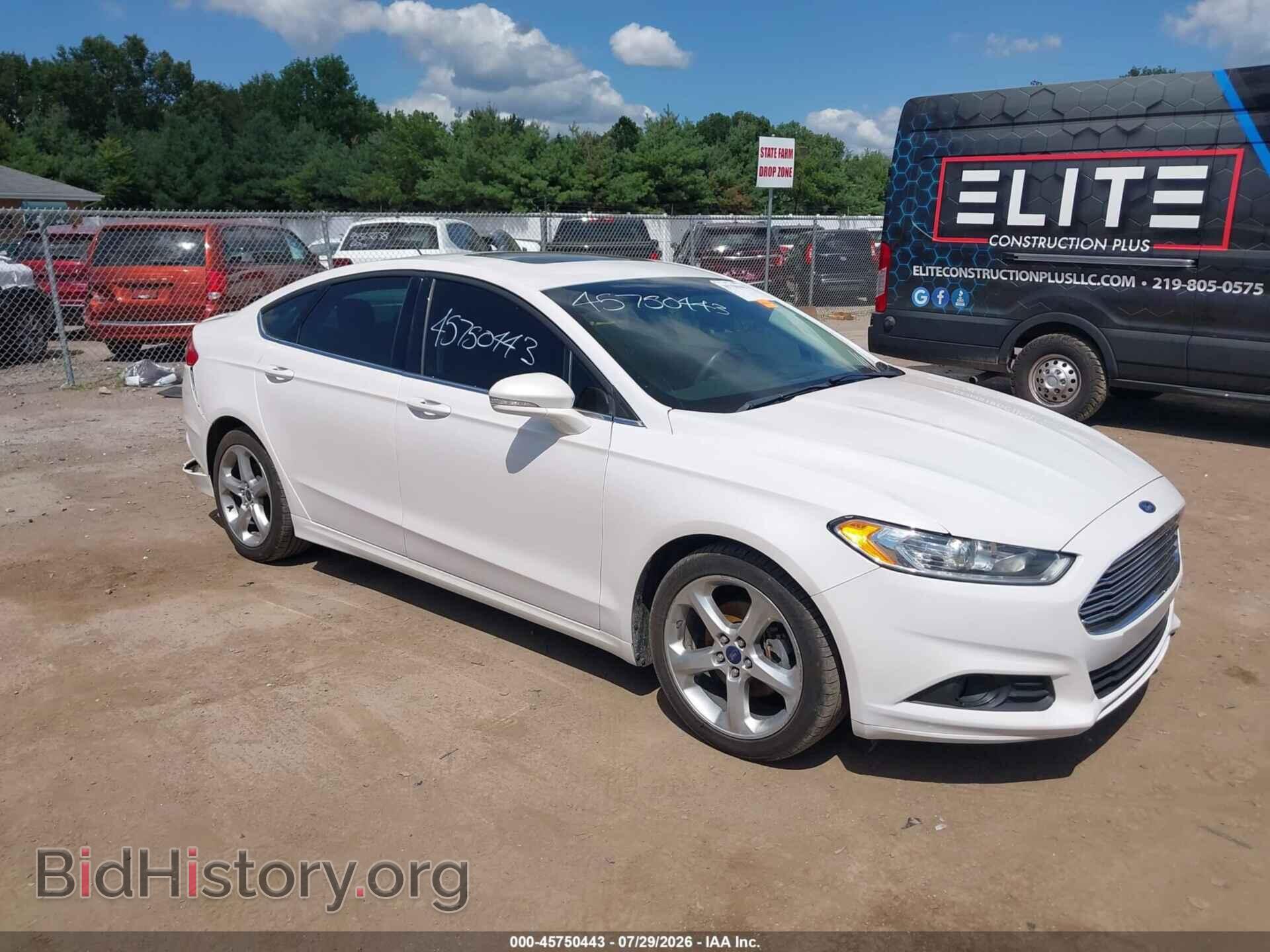 Photo 3FA6P0H74GR299516 - FORD FUSION 2016