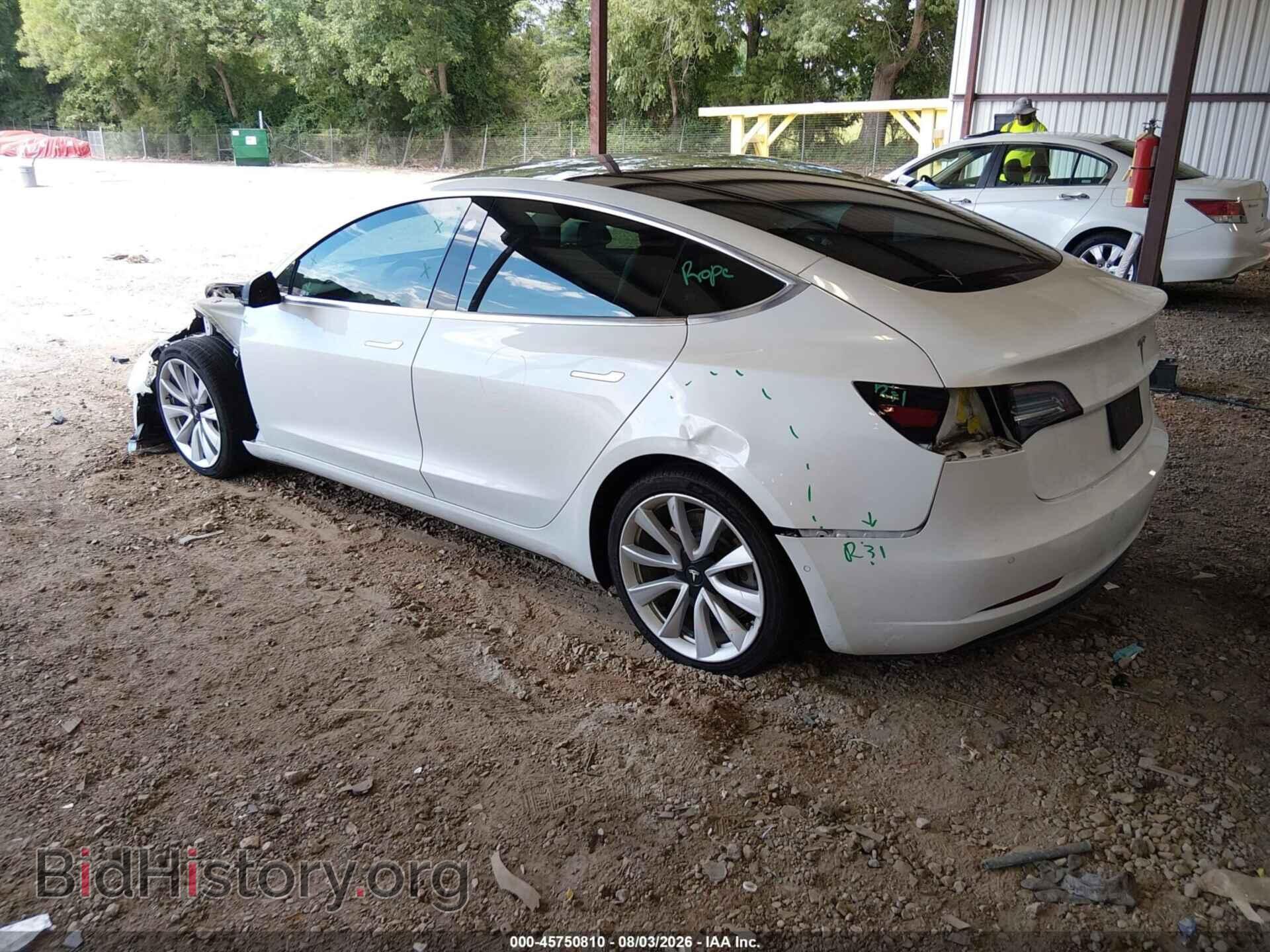 2019 TESLA MODEL 3 - VIN: 5YJ3E1EA7KF417657 - Фото 3