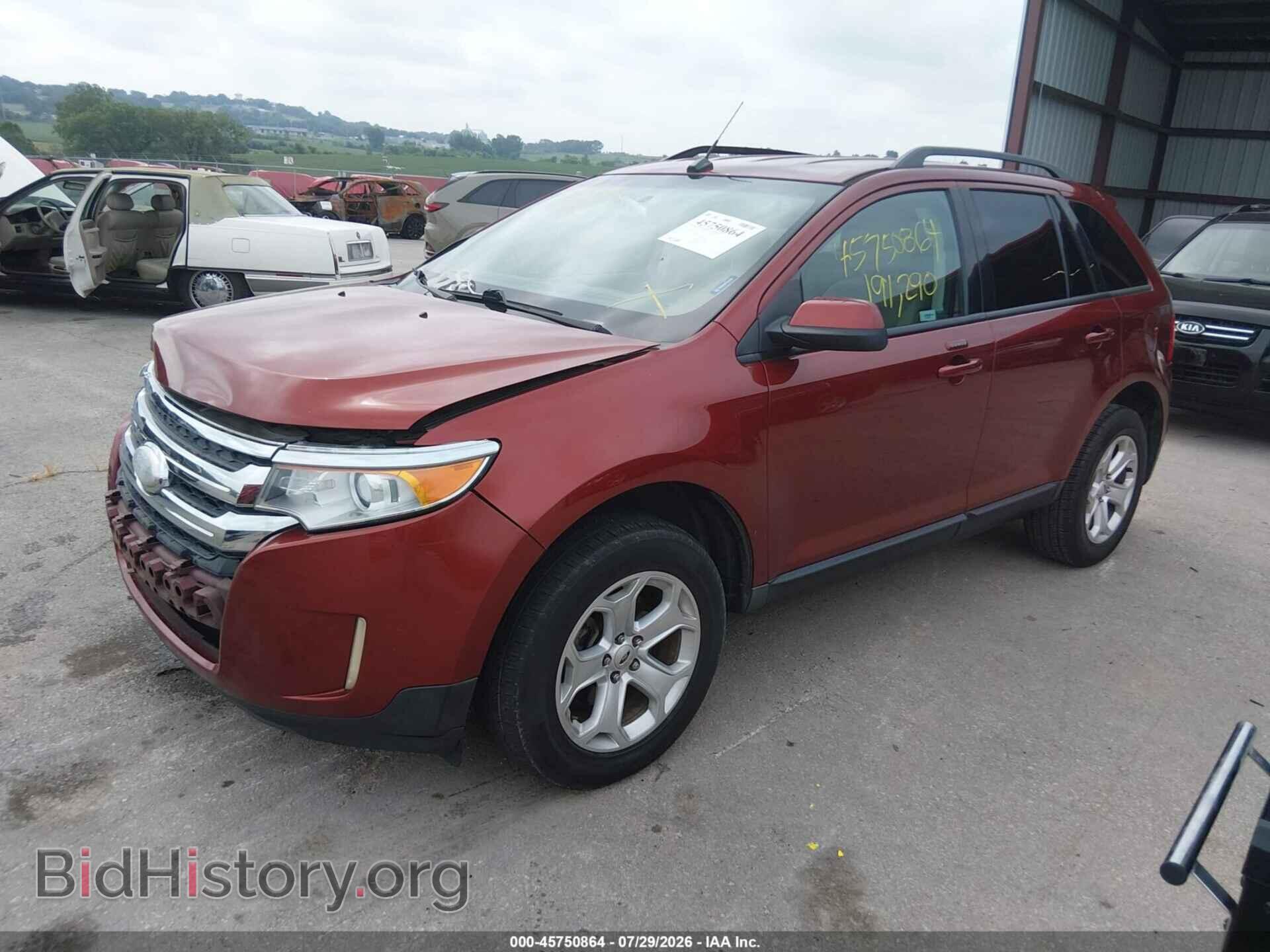 2014 FORD EDGE - VIN: 2FMDK3JCXEBB44730 - Photo 2