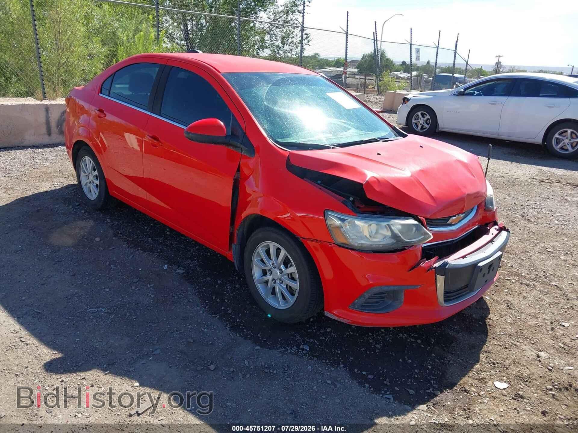 Photo 1G1JD5SH9H4132230 - CHEVROLET SONIC 2017