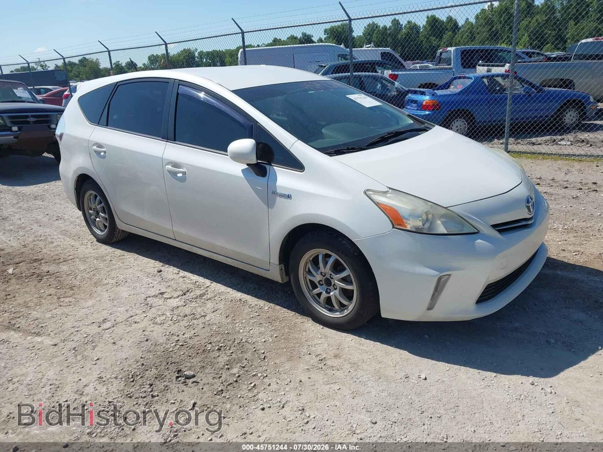 Фотография JTDZN3EU0D3278293 - TOYOTA PRIUS V 2013