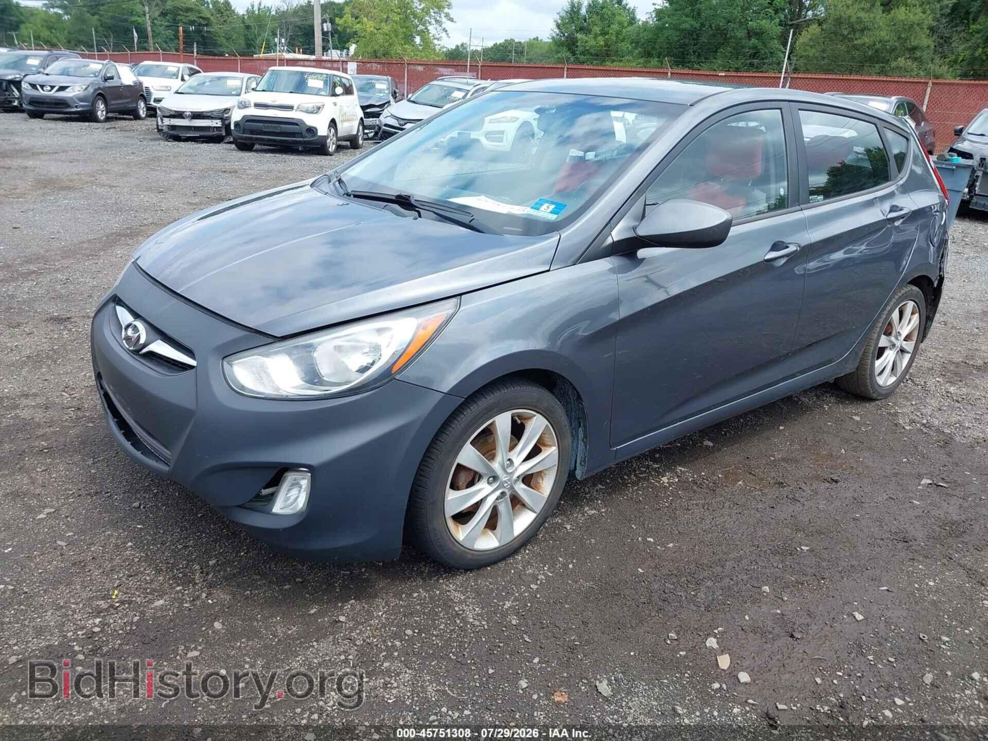 2012 HYUNDAI ACCENT - VIN: KMHCU5AE7CU054932 - Фото 2