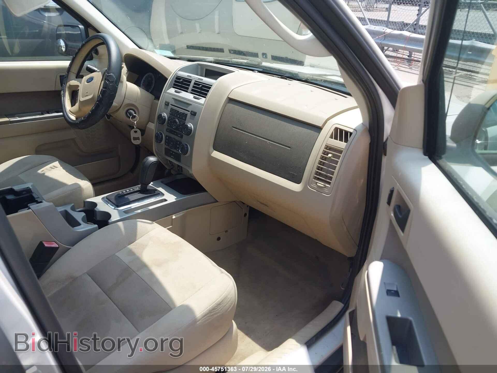 2009 FORD ESCAPE - VIN: 1FMCU03G99KA35742 - Фото 5