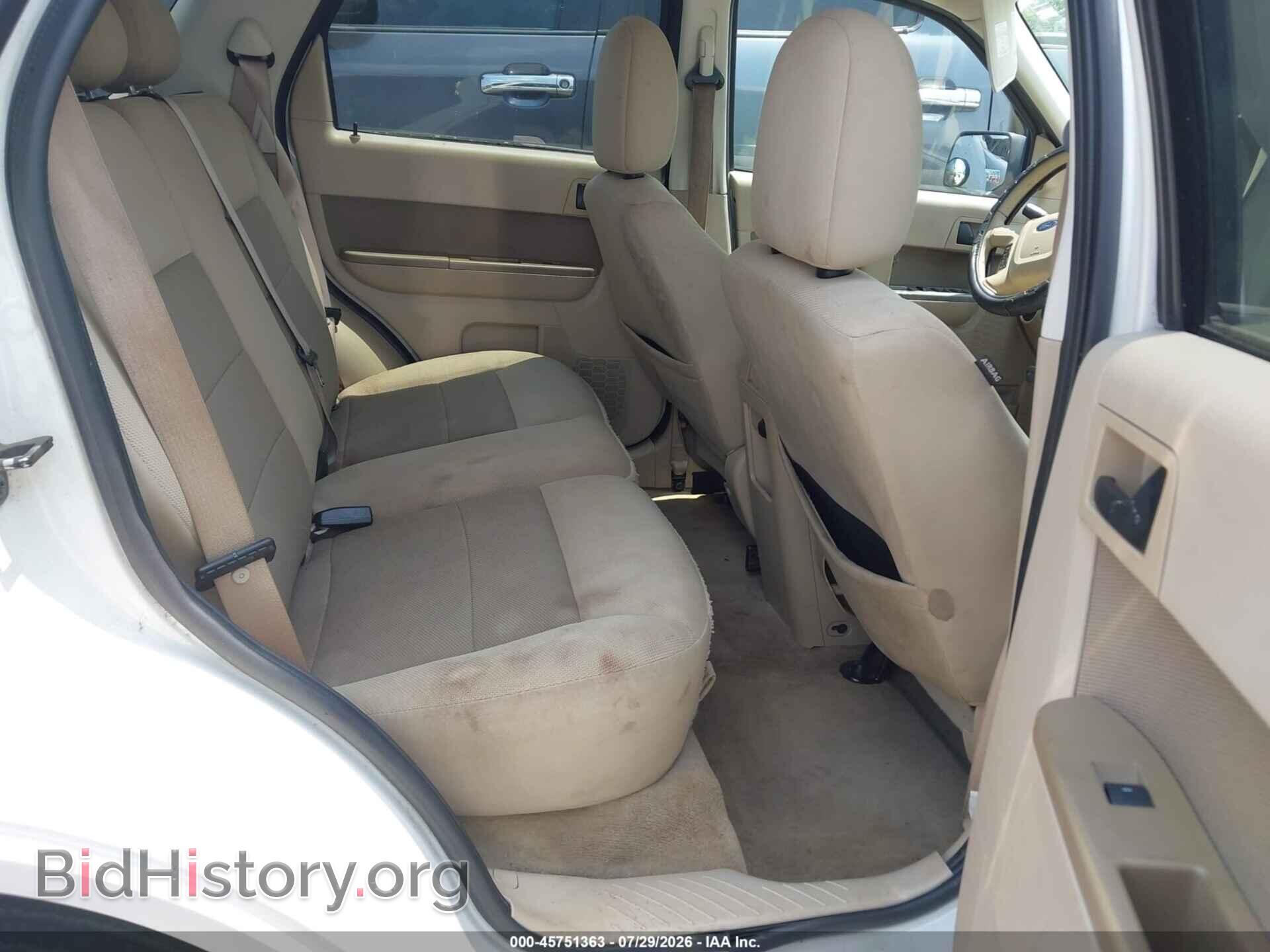 2009 FORD ESCAPE - VIN: 1FMCU03G99KA35742 - Фото 8