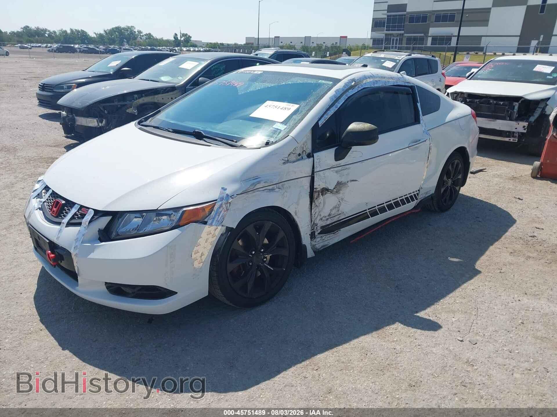 2012 HONDA CIVIC - VIN: 2HGFG4A51CH708346 - Photo 2
