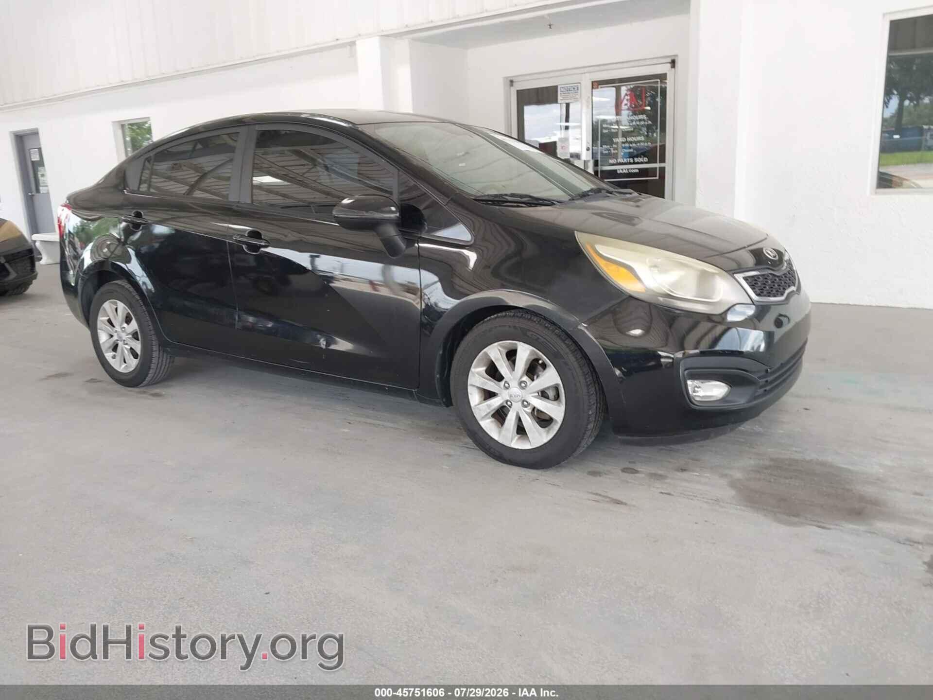 Photo KNADN4A34E6349022 - KIA RIO 2014