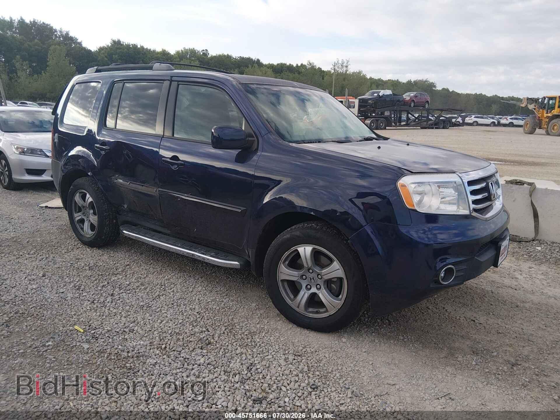 Photo 5FNYF4H42EB002048 - HONDA PILOT 2014