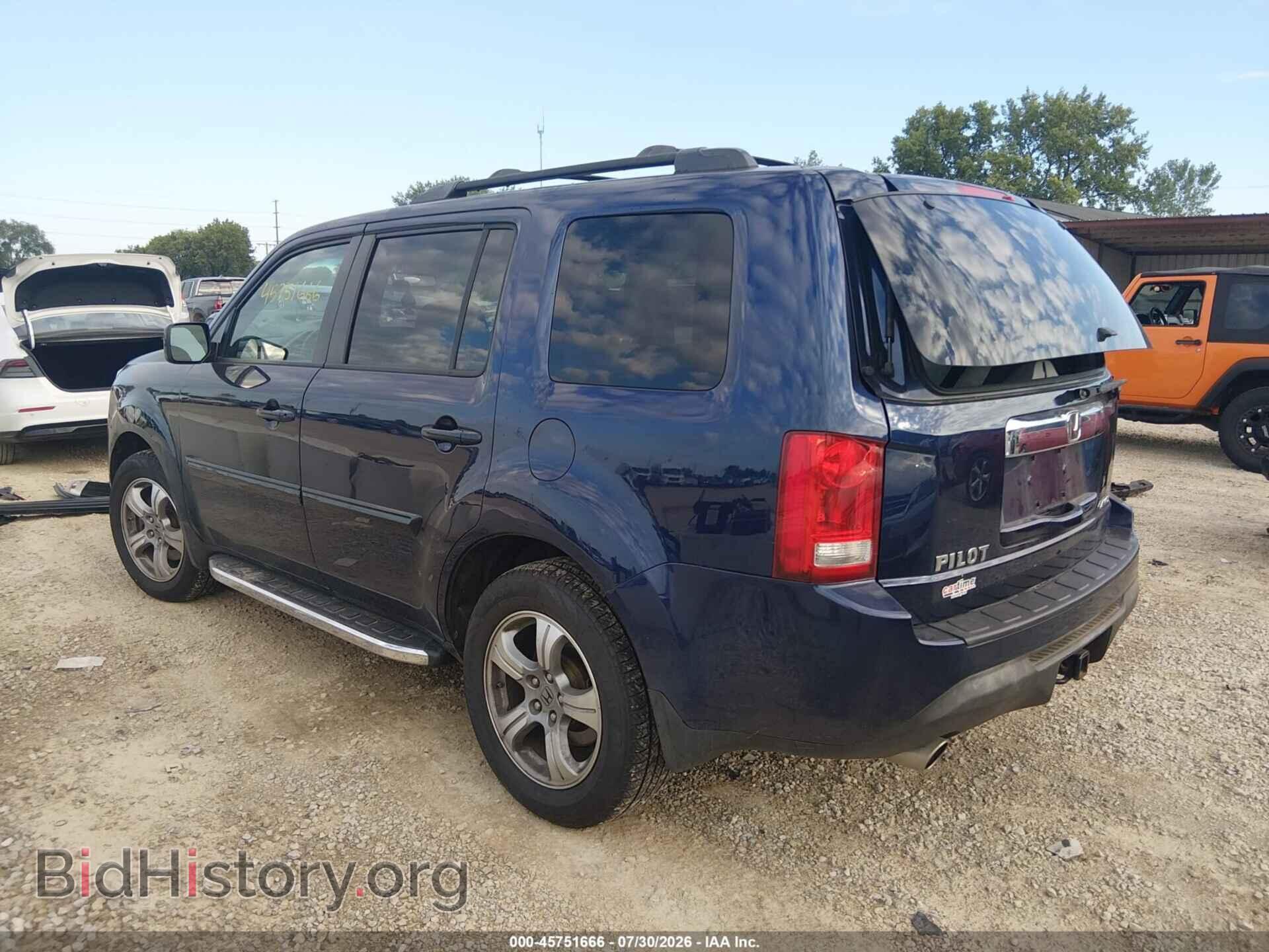 2014 HONDA PILOT - VIN: 5FNYF4H42EB002048 - Фото 3