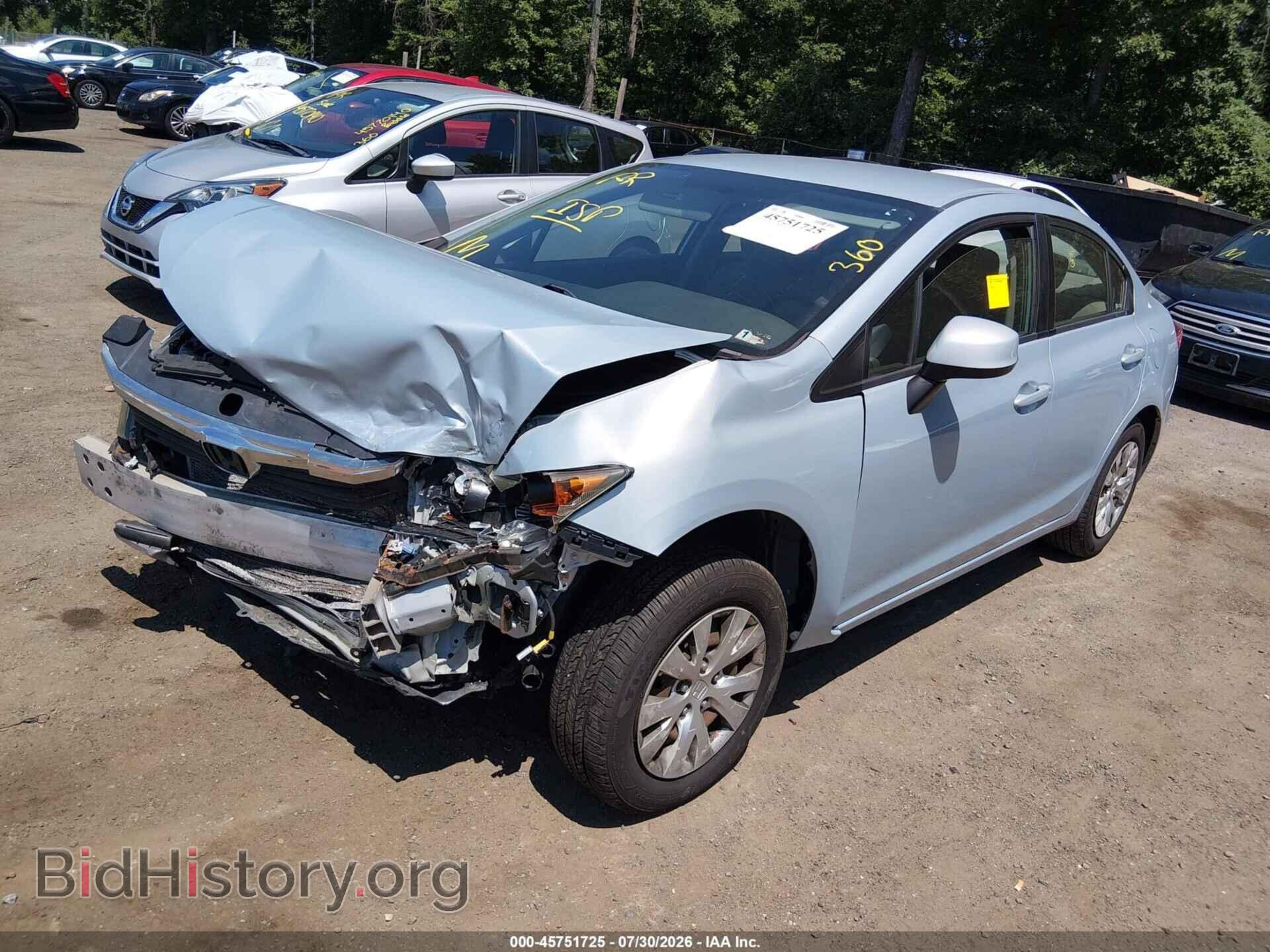 2012 HONDA CIVIC - VIN: 19XFB2F52CE332908 - Photo 2