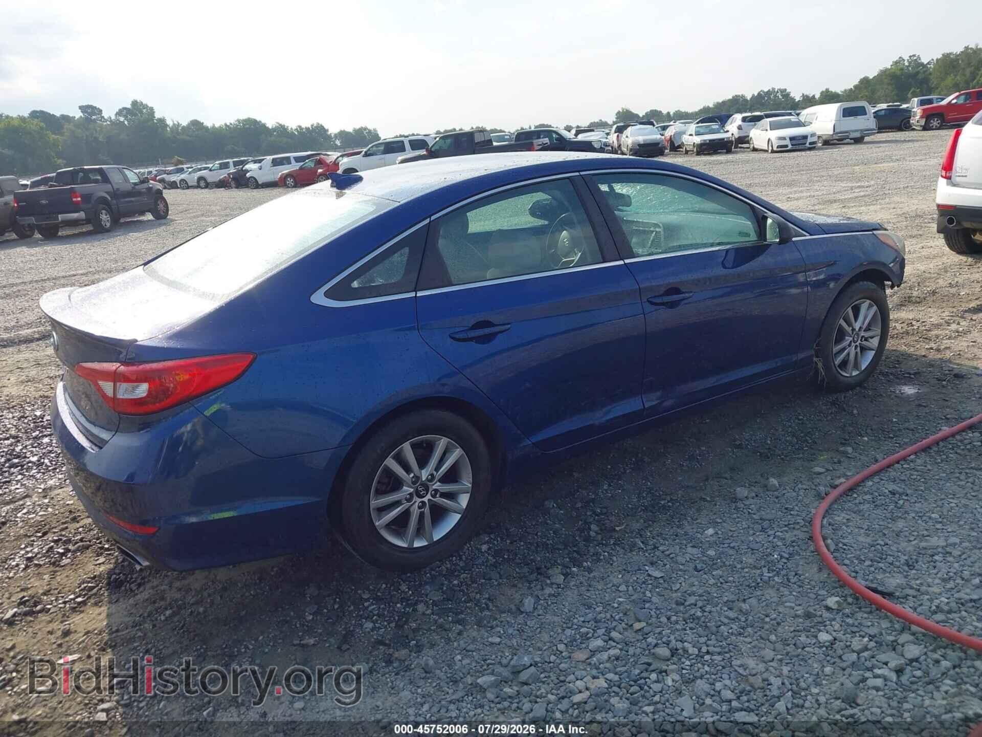 2017 HYUNDAI SONATA - VIN: 5NPE24AF7HH565872 - Фото 4