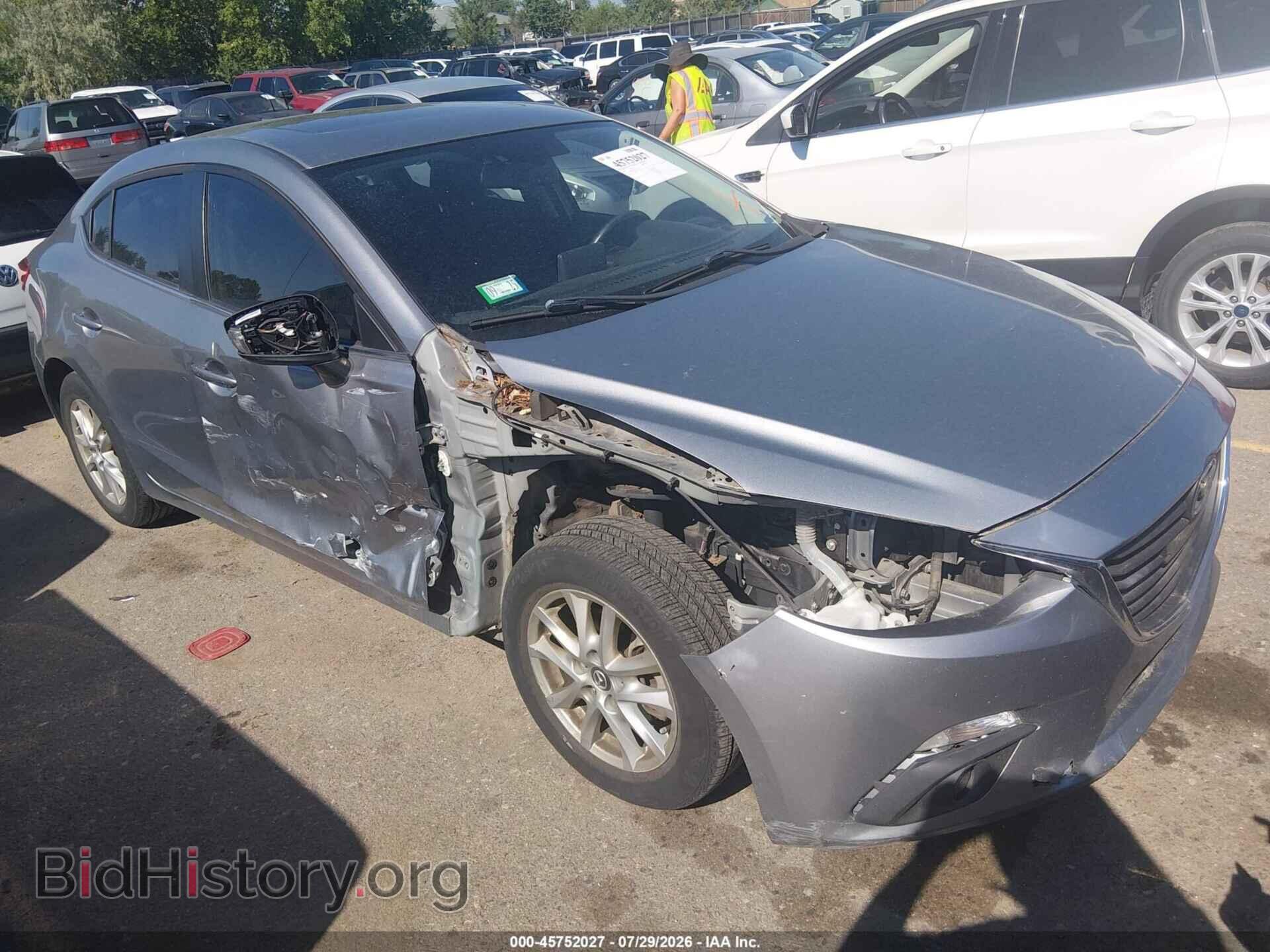 Фотография JM1BM1X72G1347534 - MAZDA MAZDA3 2016