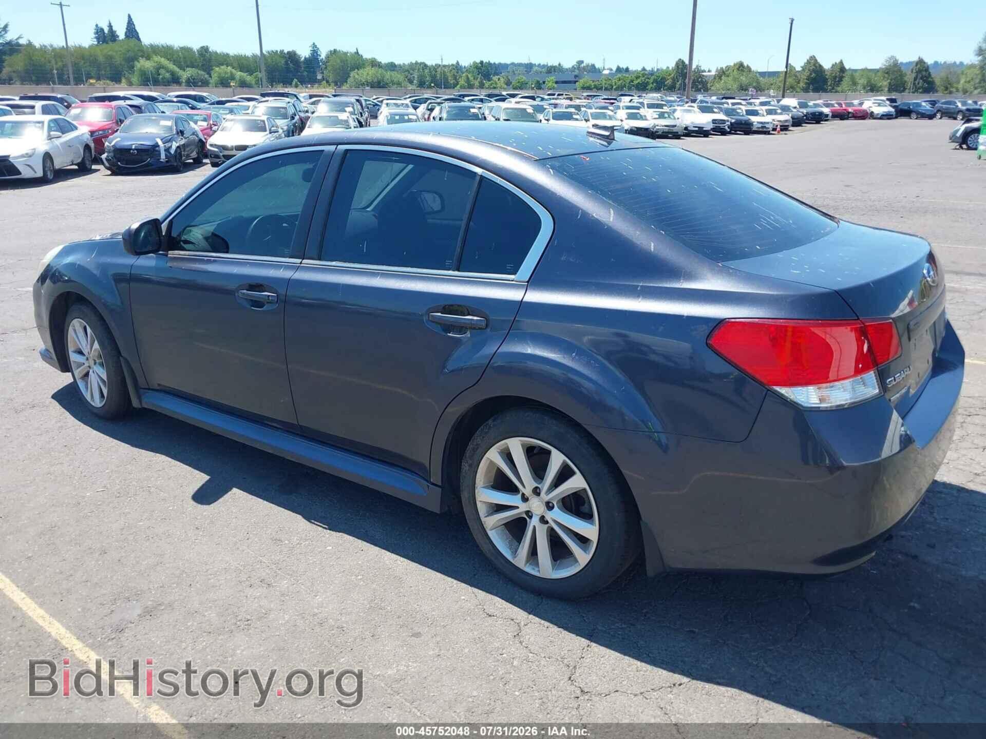 2013 SUBARU LEGACY - VIN: 4S3BMBK65D3022333 - Фото 3