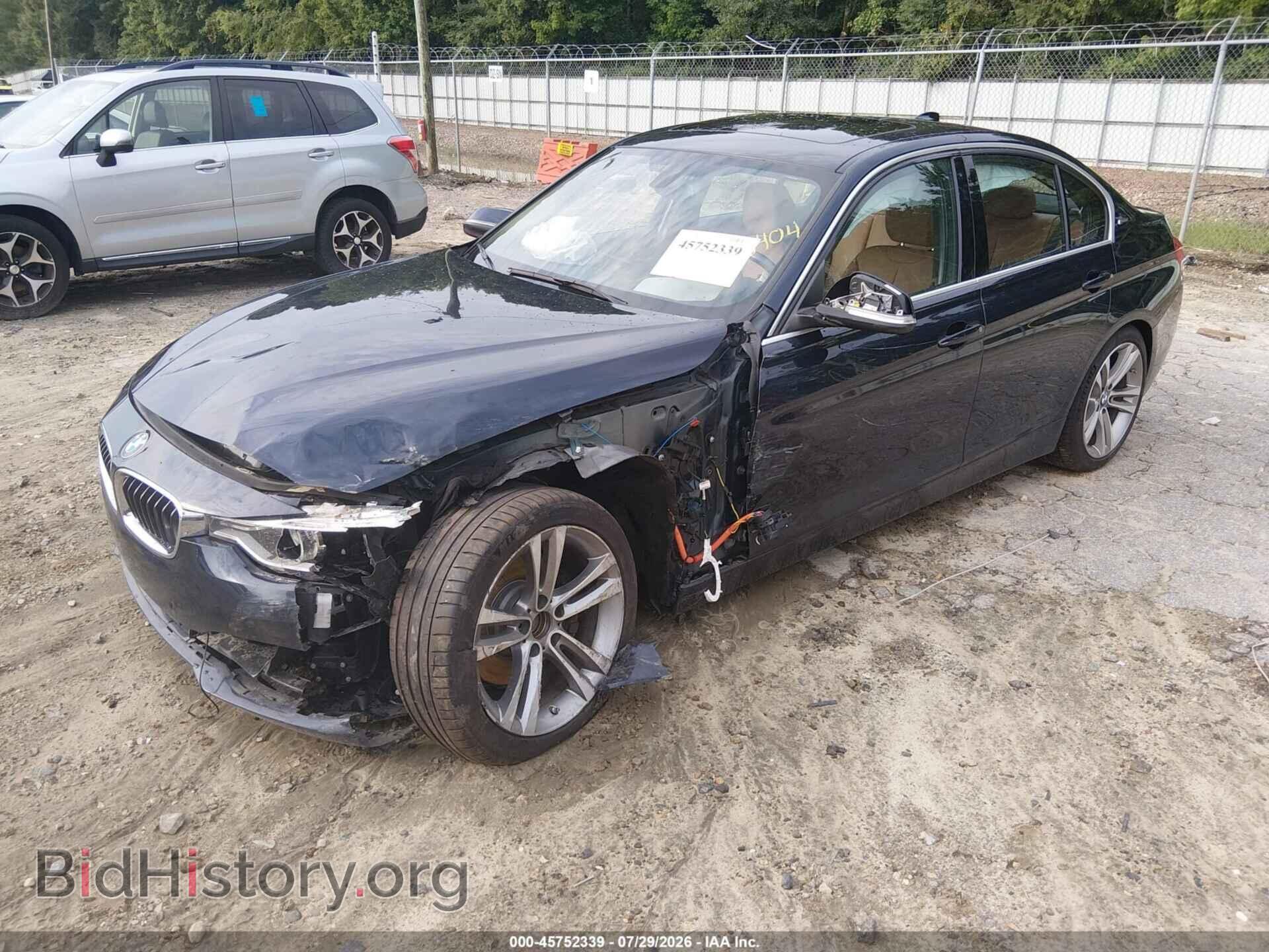 2017 BMW 330E - VIN: WBA8E1C51HK480404 - Фото 2