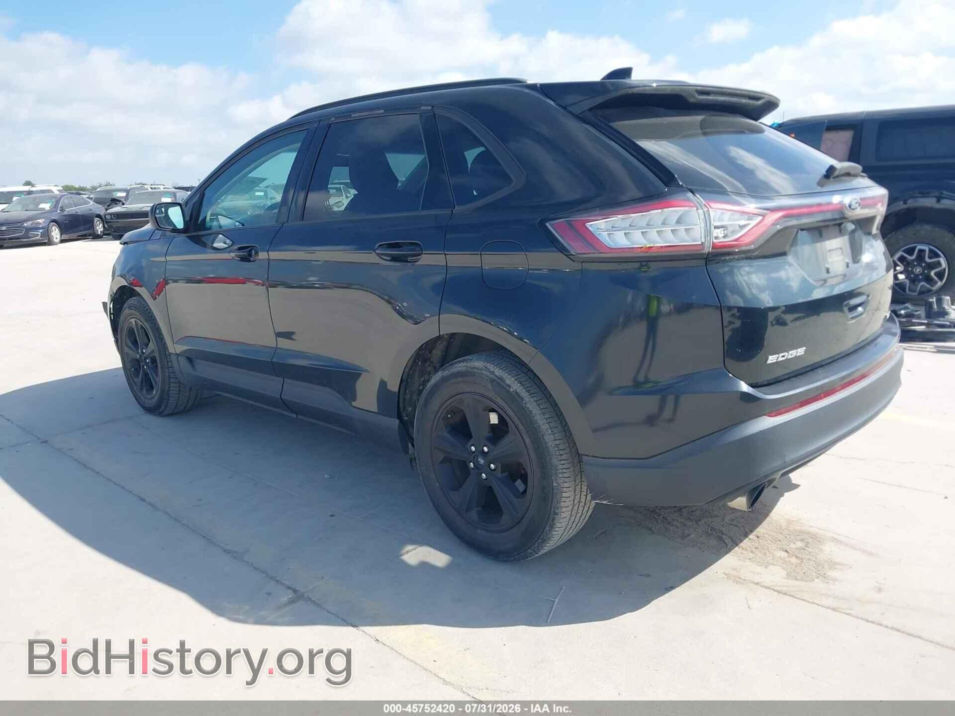 2015 FORD EDGE - VIN: 2FMTK3G95FBC26230 - Фото 3