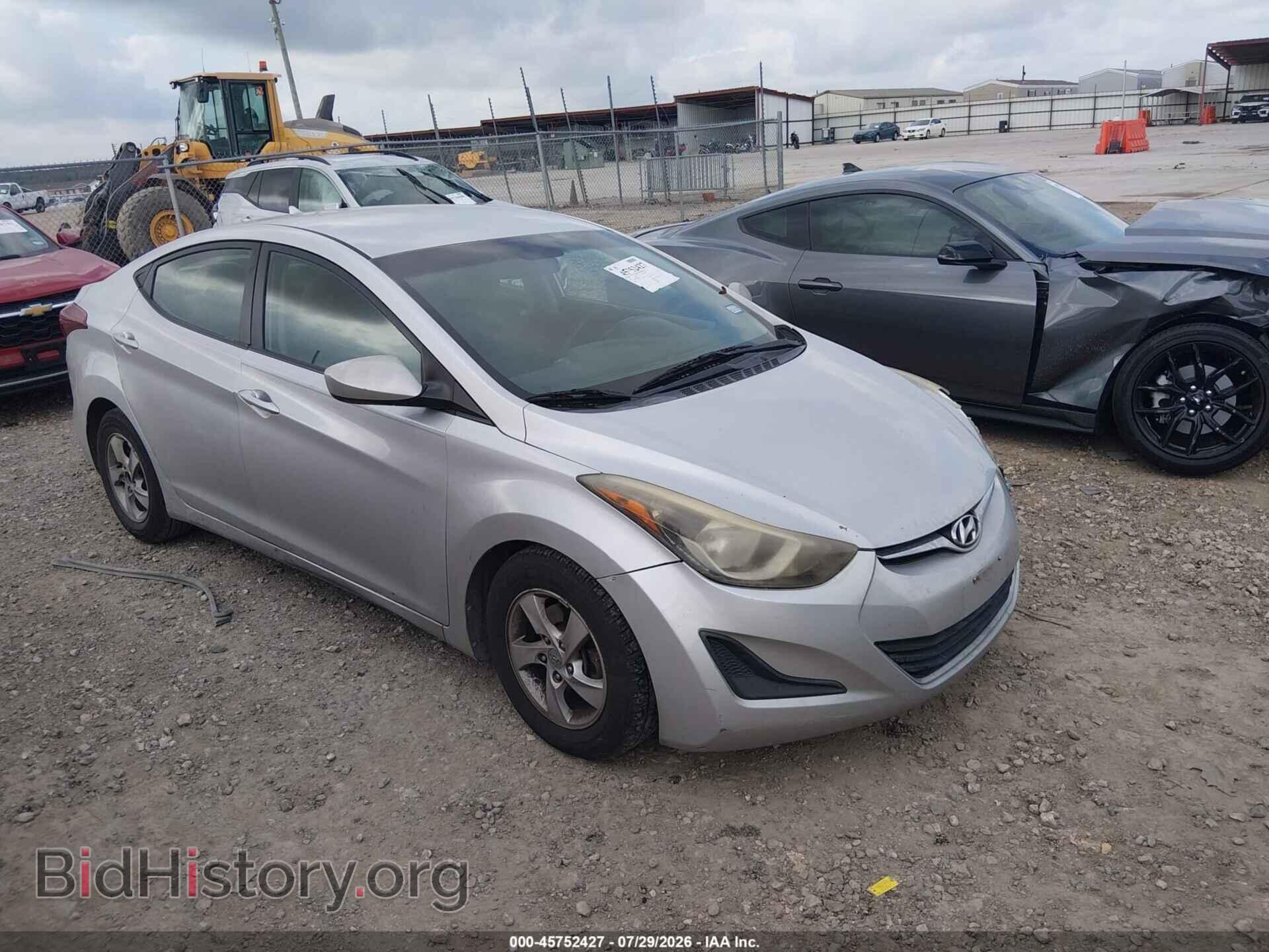 Photo 5NPDH4AE7FH633926 - HYUNDAI ELANTRA 2015