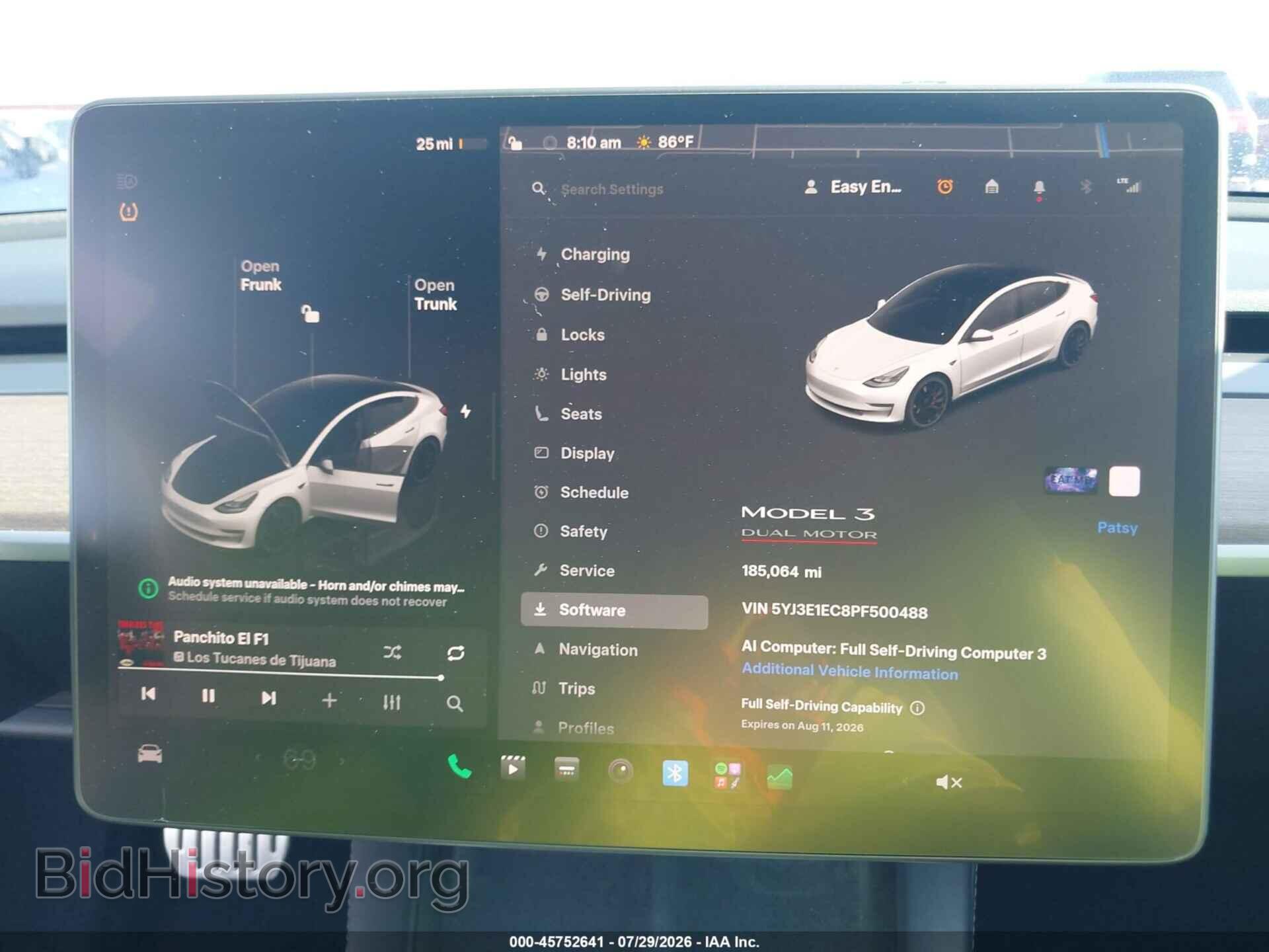 2023 TESLA MODEL 3 - VIN: 5YJ3E1EC8PF500488 - Фото 7