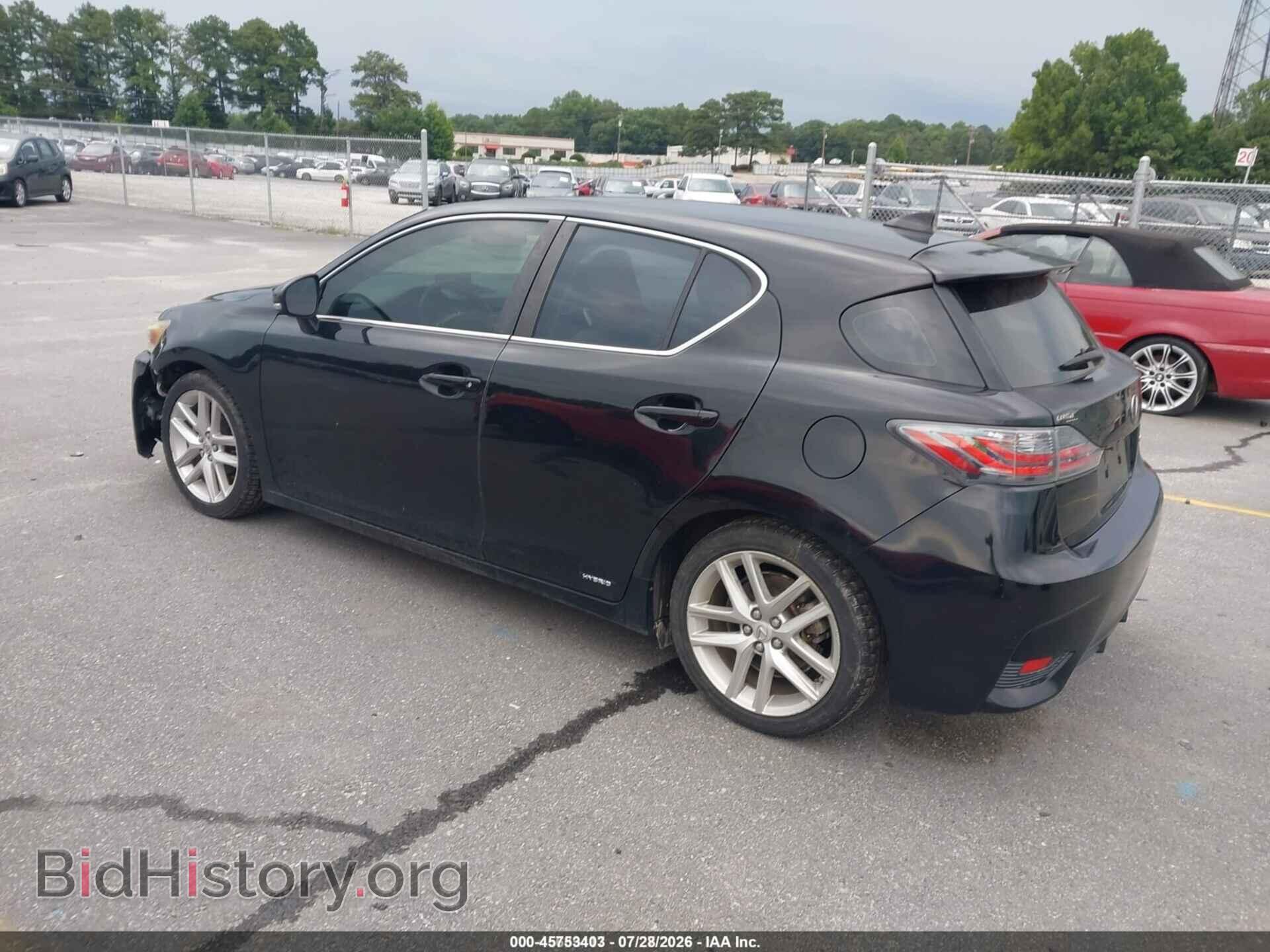 2014 LEXUS CT 200H - VIN: JTHKD5BH2E2193646 - Photo 3