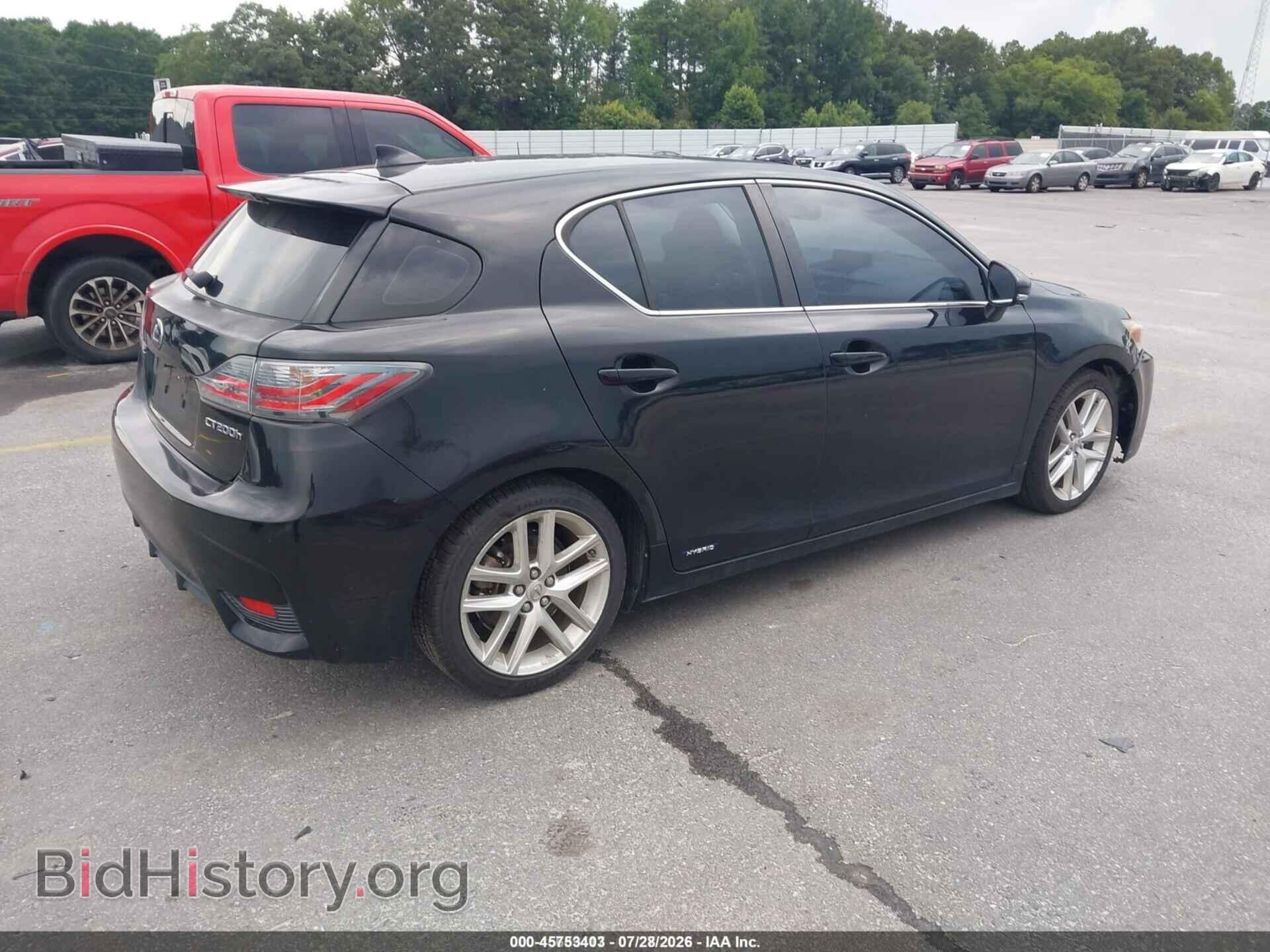 2014 LEXUS CT 200H - VIN: JTHKD5BH2E2193646 - Photo 4