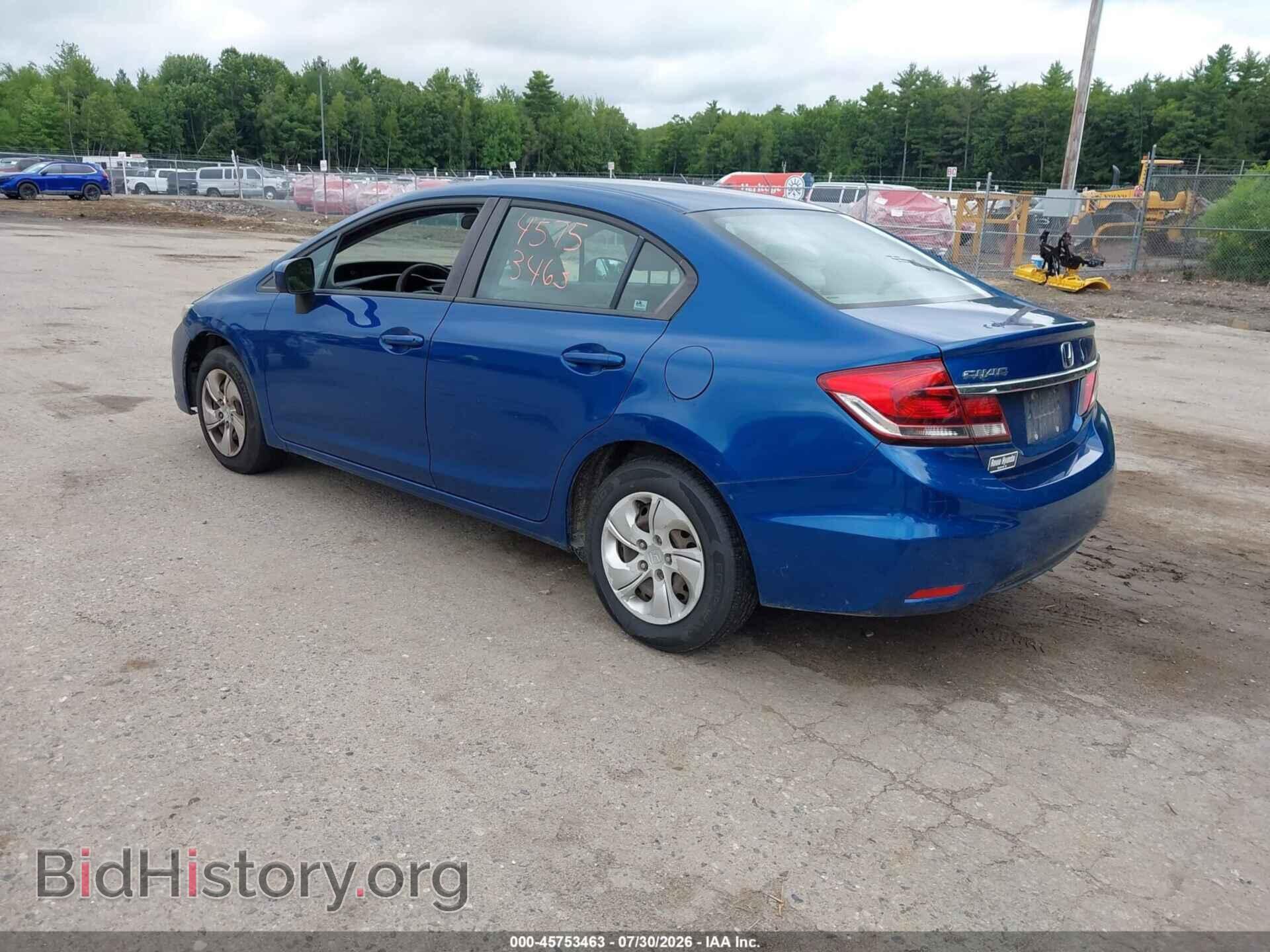 2014 HONDA CIVIC - VIN: 2HGFB2F50EH549382 - Фото 3