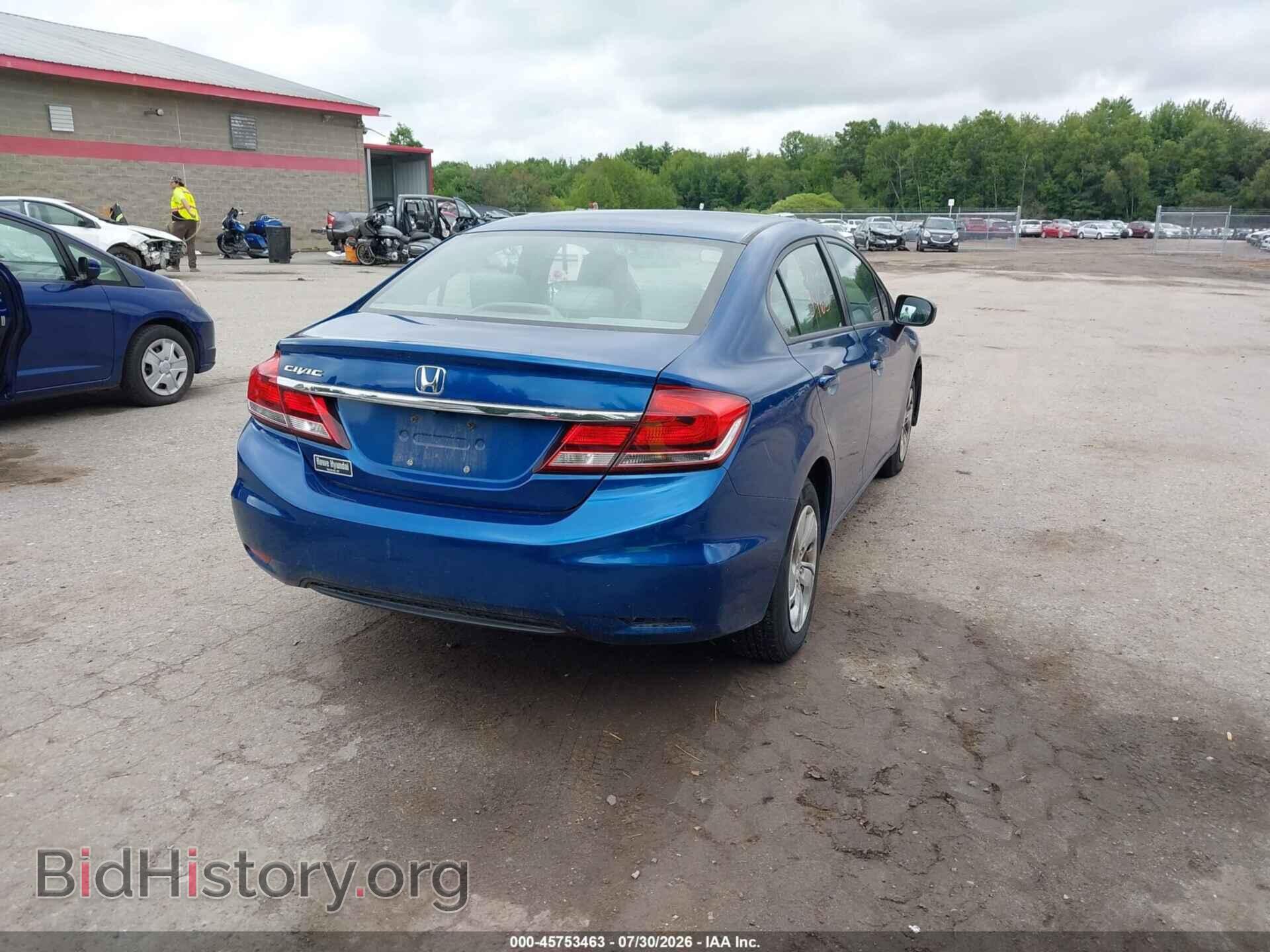 2014 HONDA CIVIC - VIN: 2HGFB2F50EH549382 - Фото 4