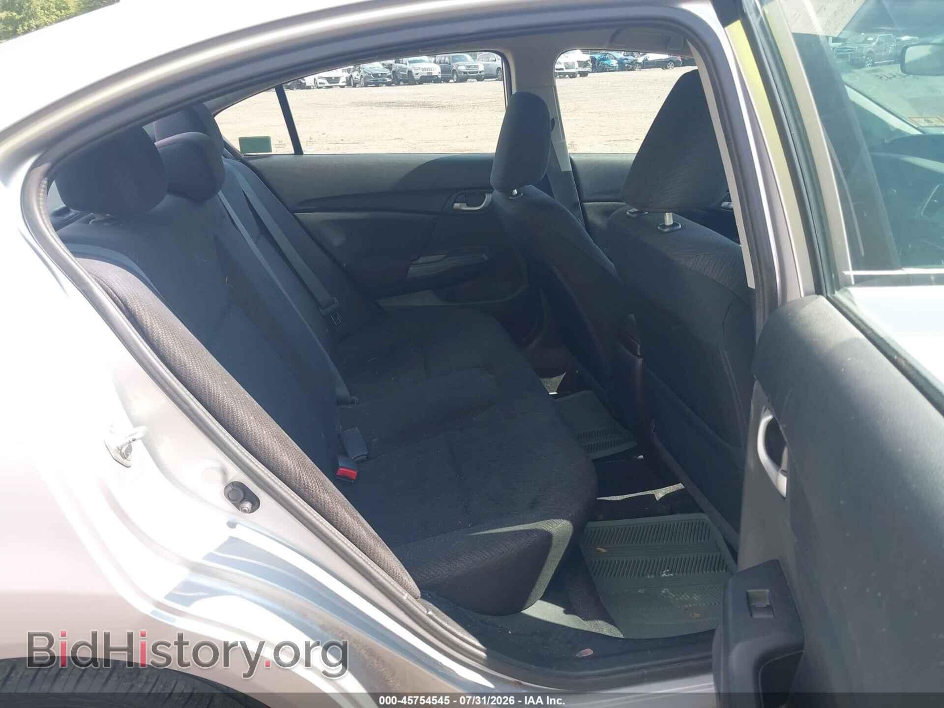 2013 HONDA CIVIC - VIN: 19XFB2F5XDE219144 - Фото 8