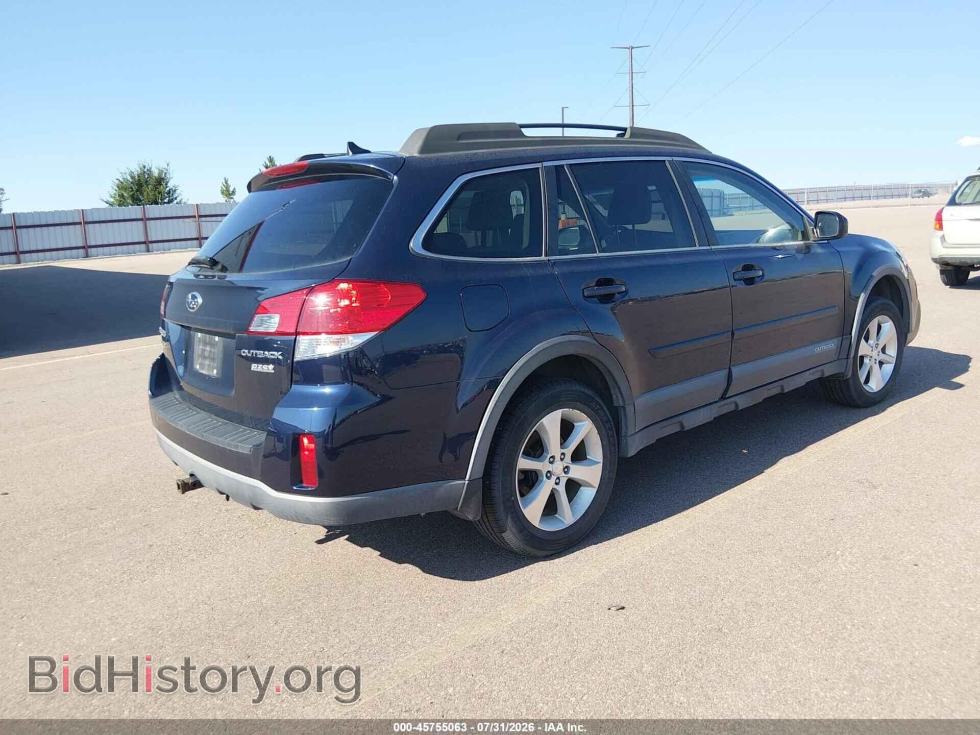 2014 SUBARU OUTBACK - VIN: 4S4BRBLC6E3277429 - Photo 4