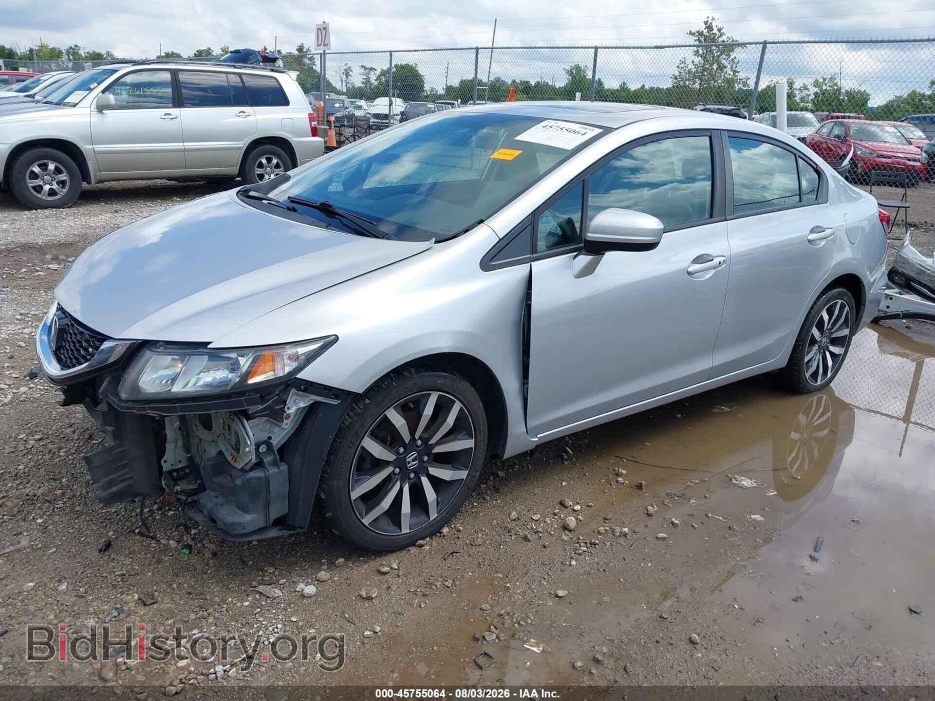 2014 HONDA CIVIC - VIN: 19XFB2F93EE045728 - Фото 2