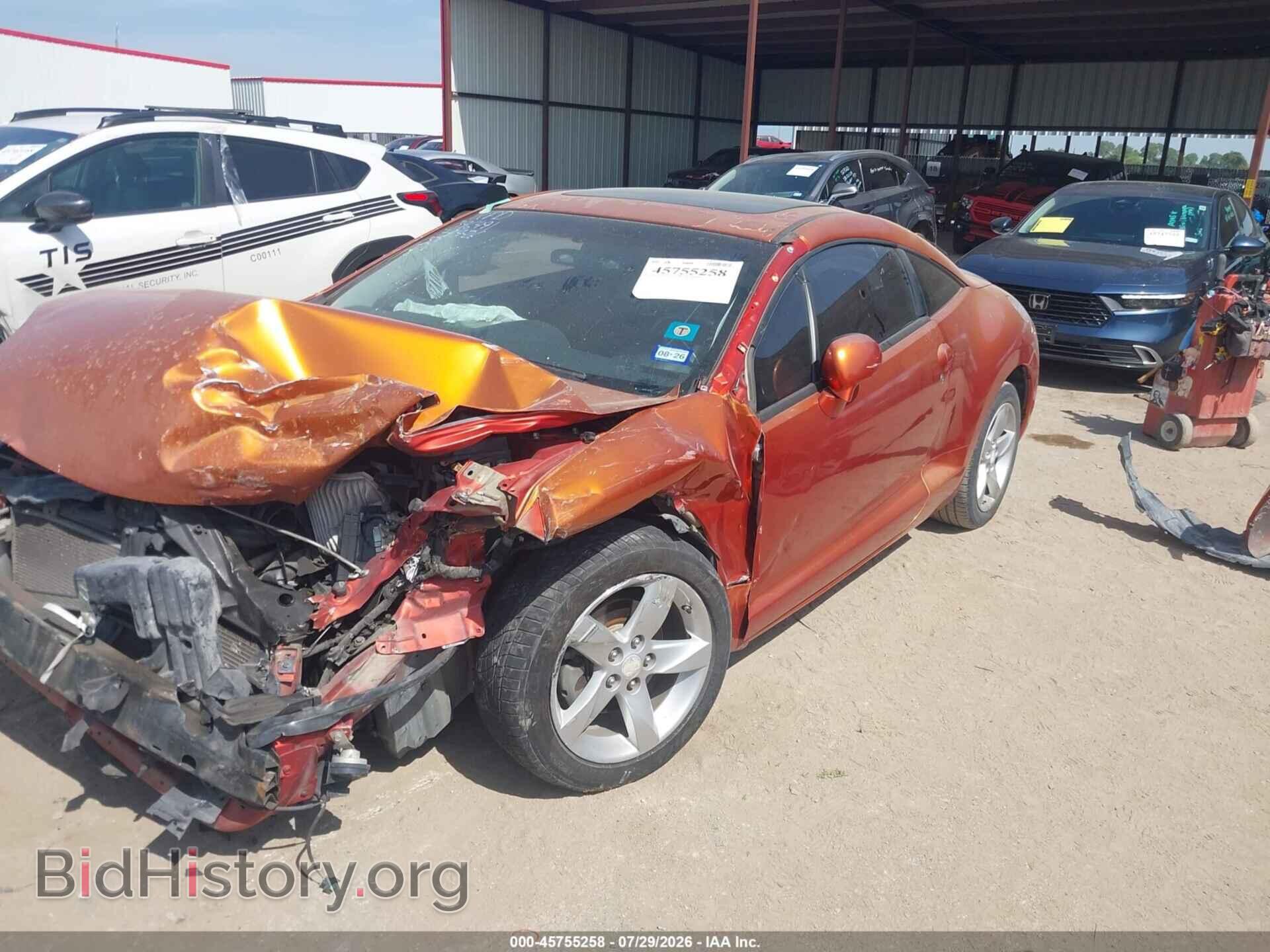 2008 MITSUBISHI ECLIPSE - VIN: 4A3AK24F78E037714 - Photo 2