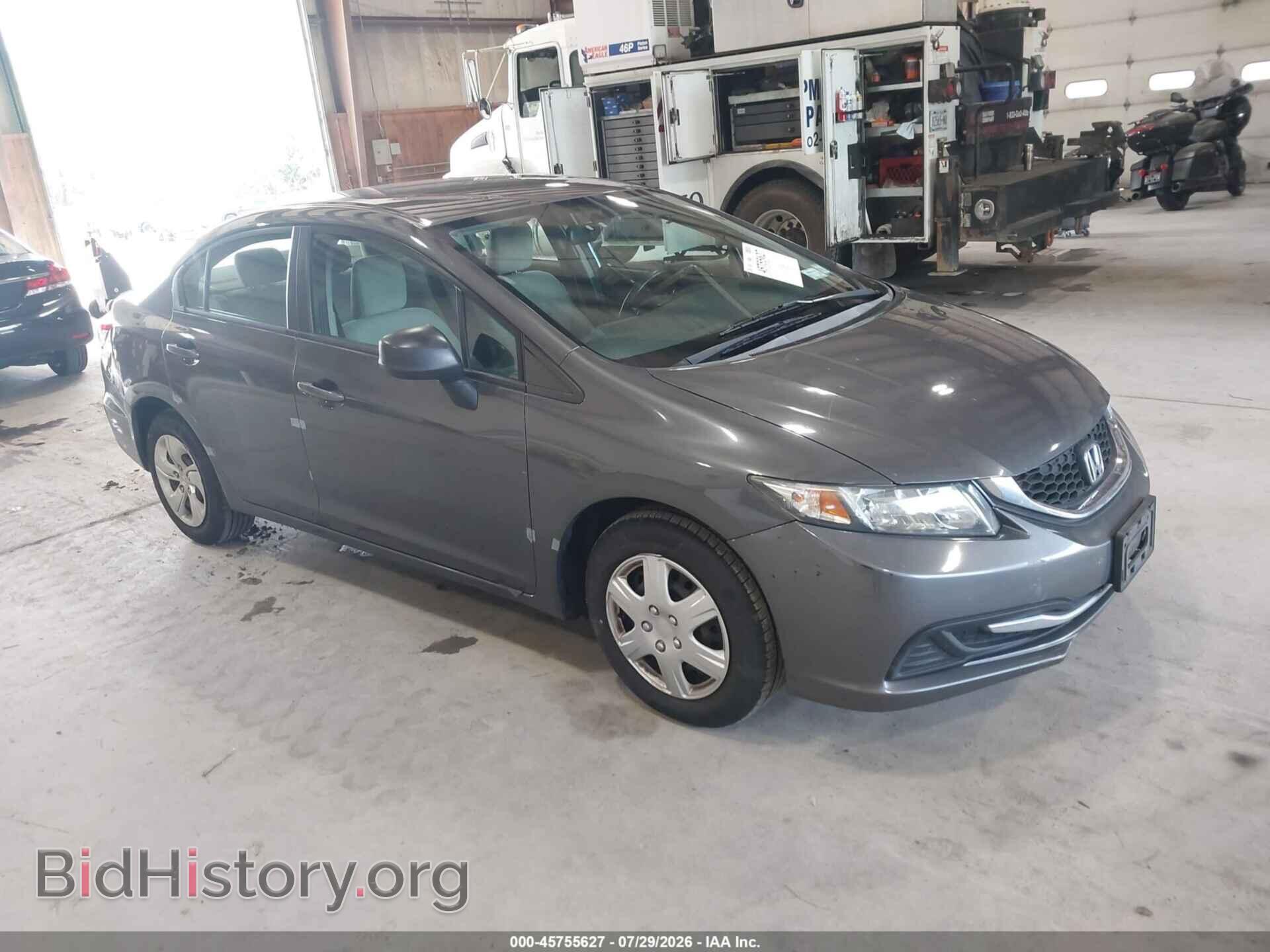 Фотография 2HGFB2F5XDH590536 - HONDA CIVIC 2013