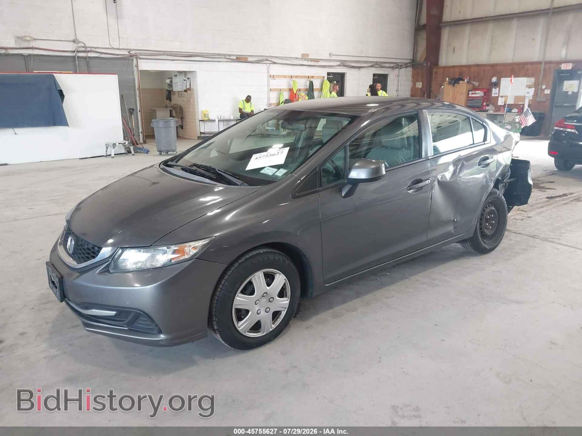 2013 HONDA CIVIC - VIN: 2HGFB2F5XDH590536 - Фото 2