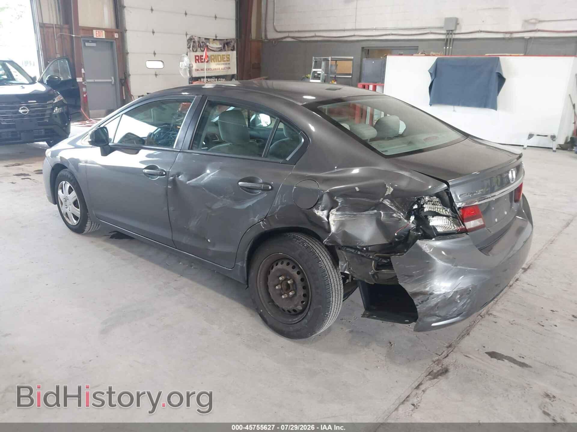 2013 HONDA CIVIC - VIN: 2HGFB2F5XDH590536 - Фото 3