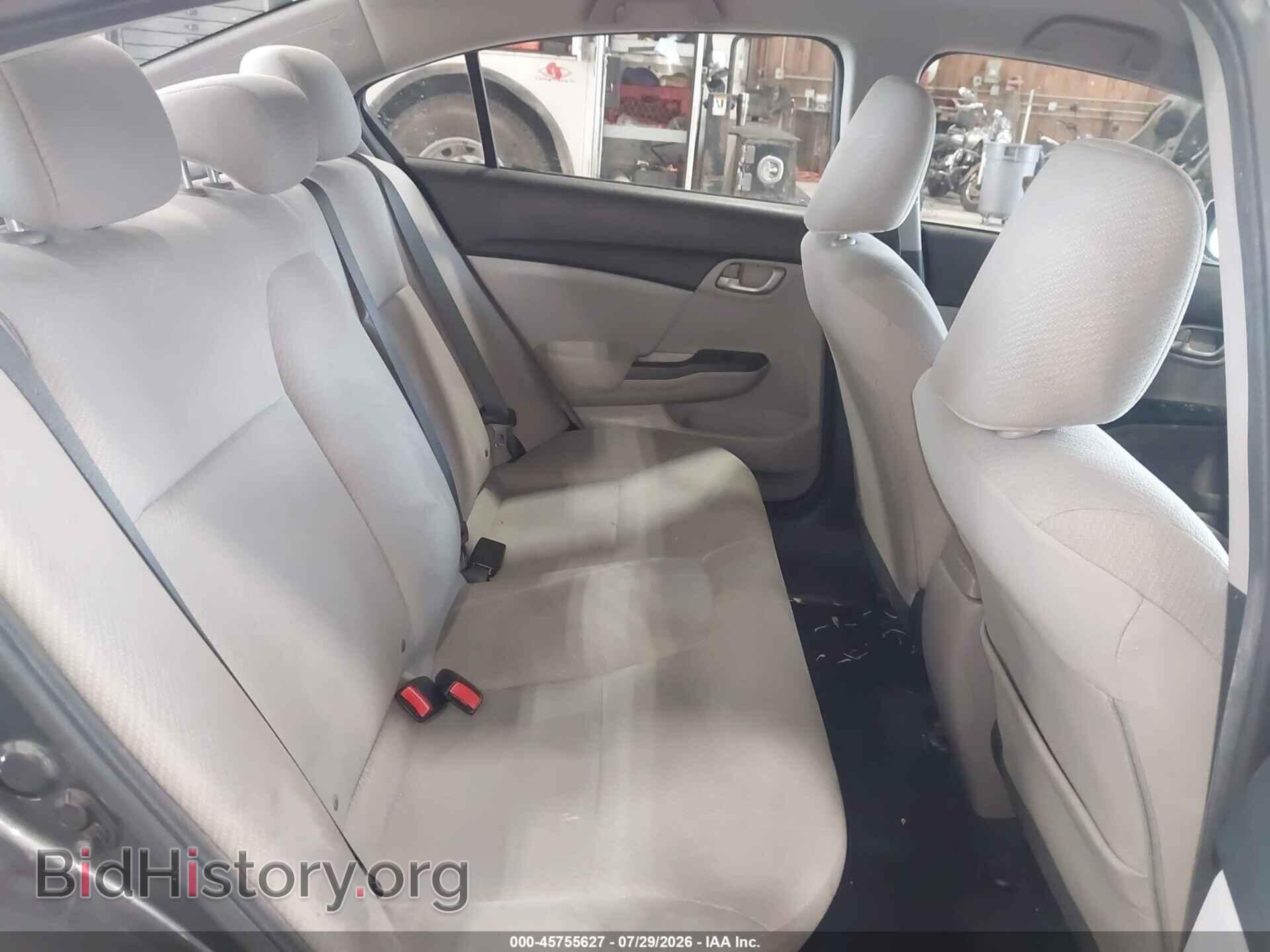 2013 HONDA CIVIC - VIN: 2HGFB2F5XDH590536 - Фото 8