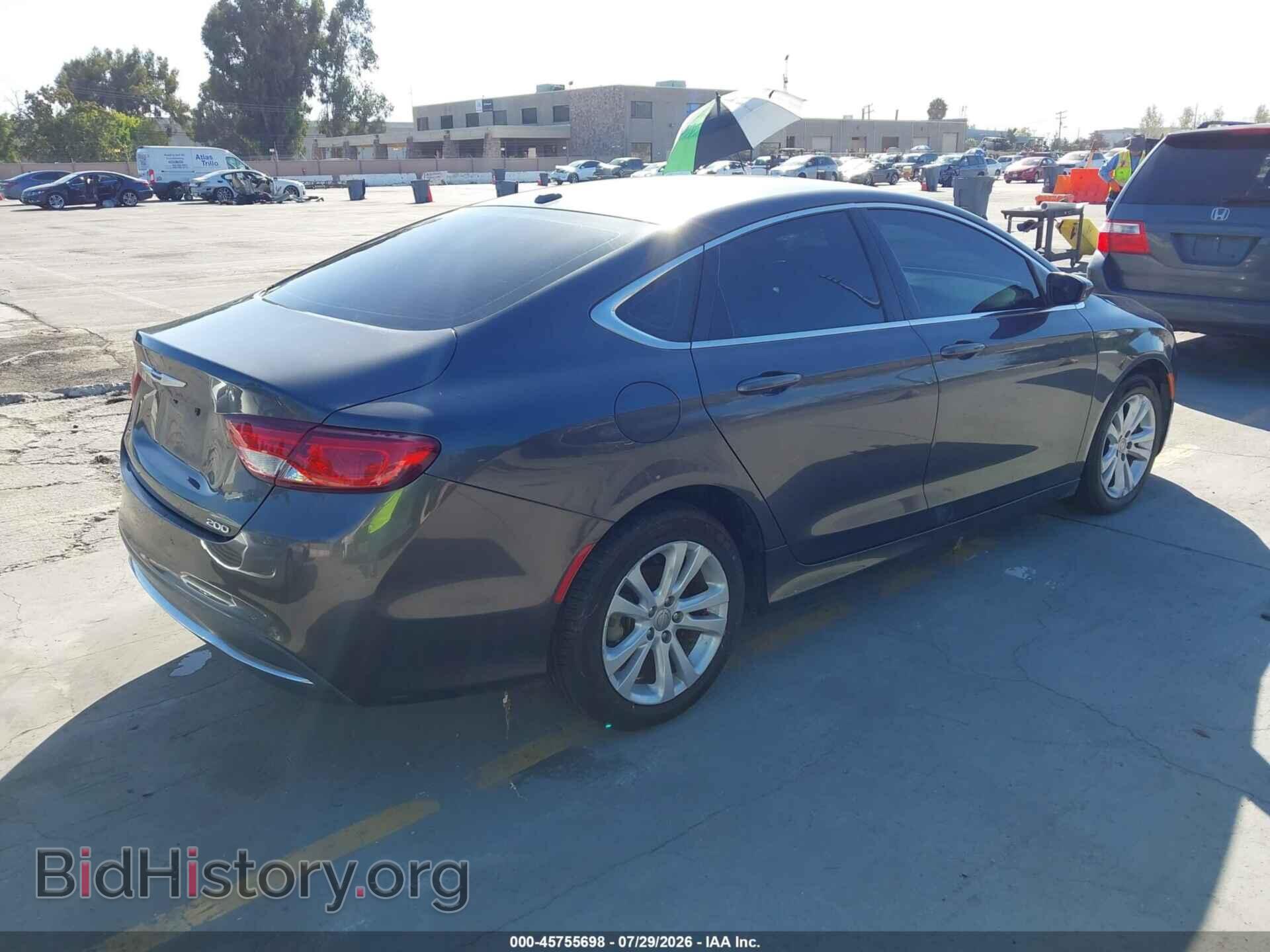 2016 CHRYSLER 200 - VIN: 1C3CCCAB9GN103005 - Фото 4