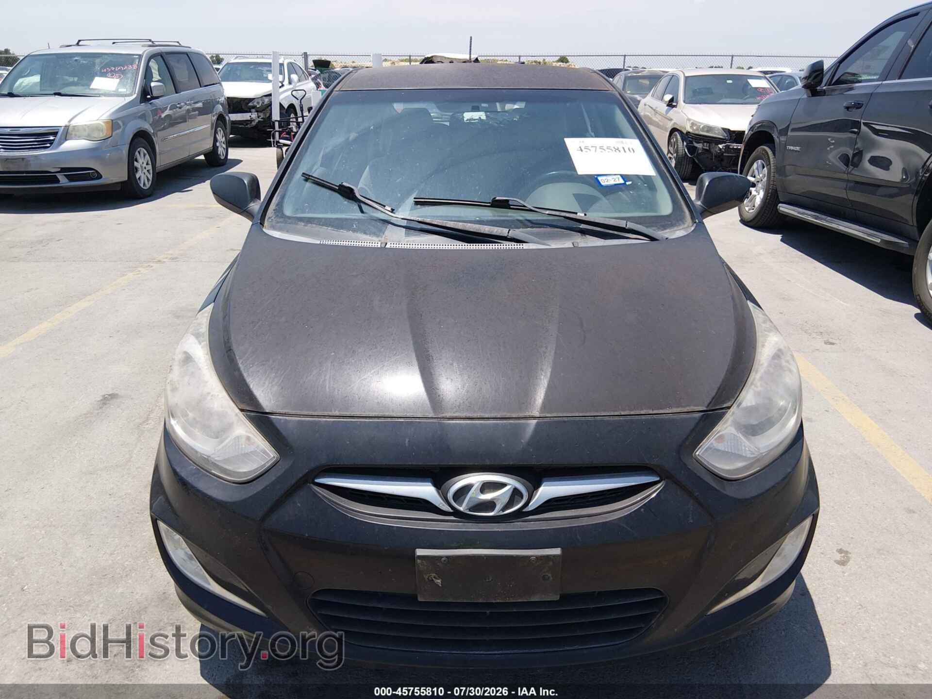 2012 HYUNDAI ACCENT - VIN: KMHCU5AE6CU038527 - Фото 6
